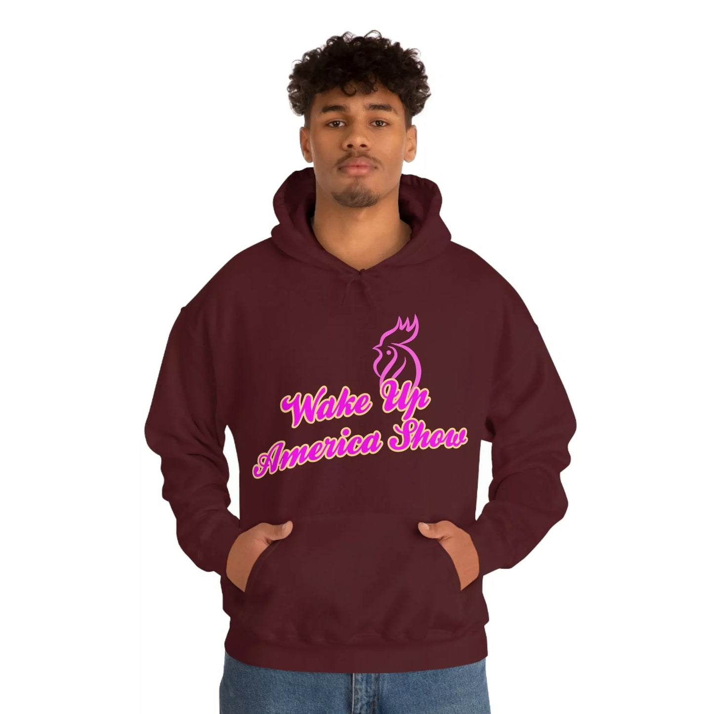 Wake Up America Show Unisex Heavy Blend™ Hooded Sweatshirt