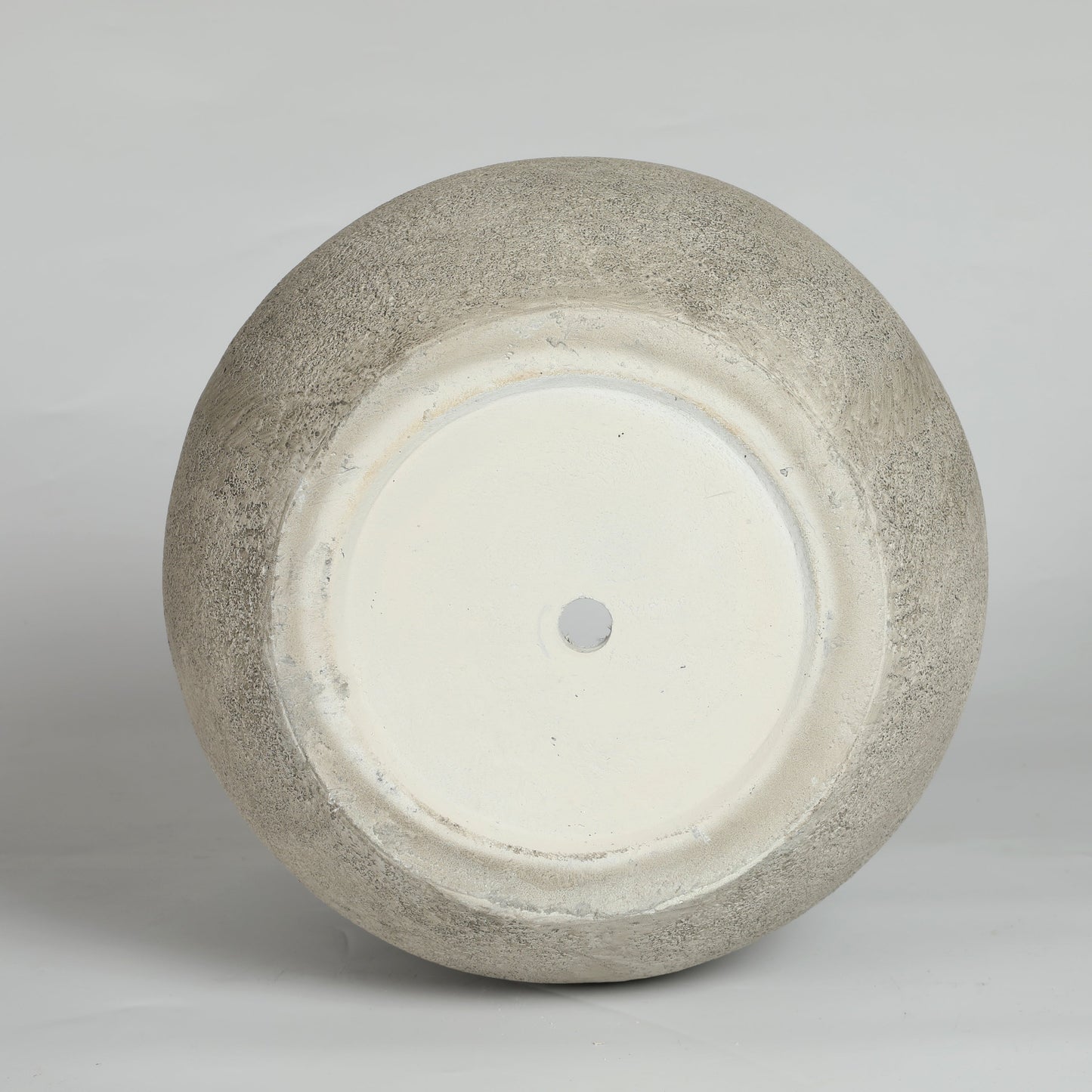 Round Concrete Planter Set of 2 - Antique Grey