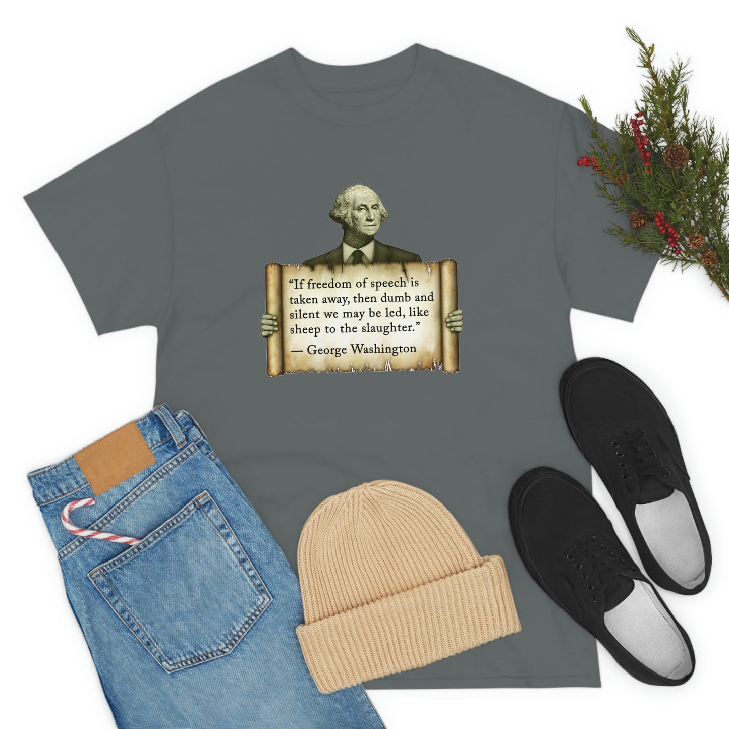 George Washington Freedom of Speech T-Shirt