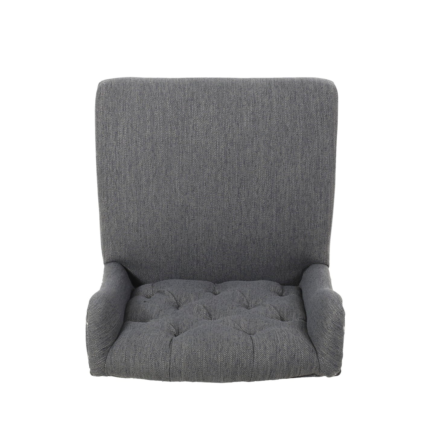 Vienna Fabric Tufted Counter Stool With Nailhead Accents (Set of 2)