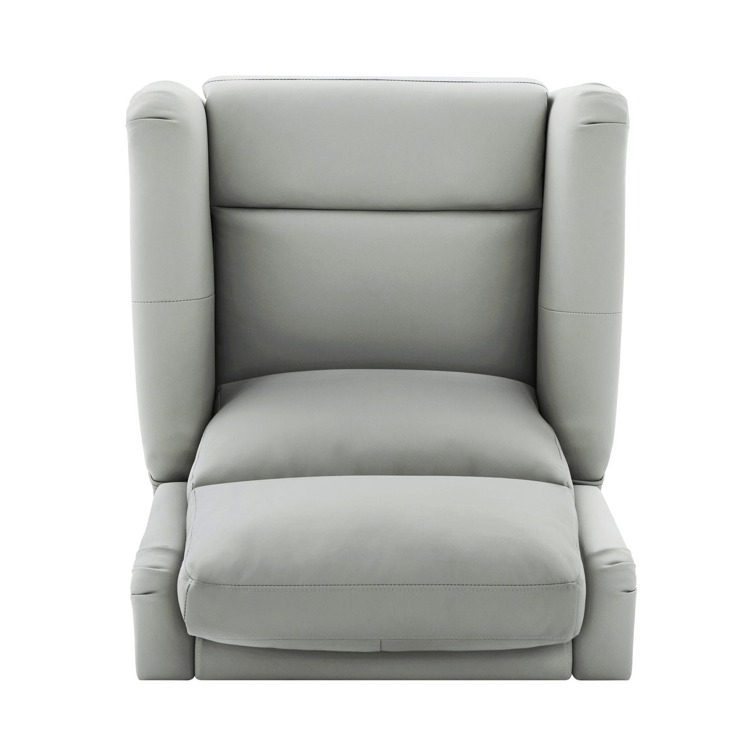 Manual Recliner Swivel Rocking Chair With 8-Point Massage and Heating