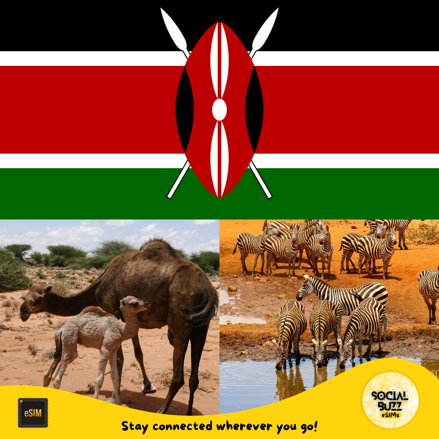 Kenya eSIM Internet Data Plan