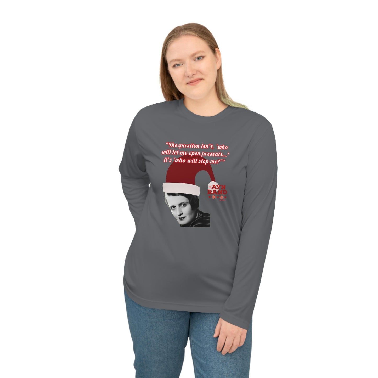Ayn Rand Christmas Presents Shirt - 4LibertyShop.com