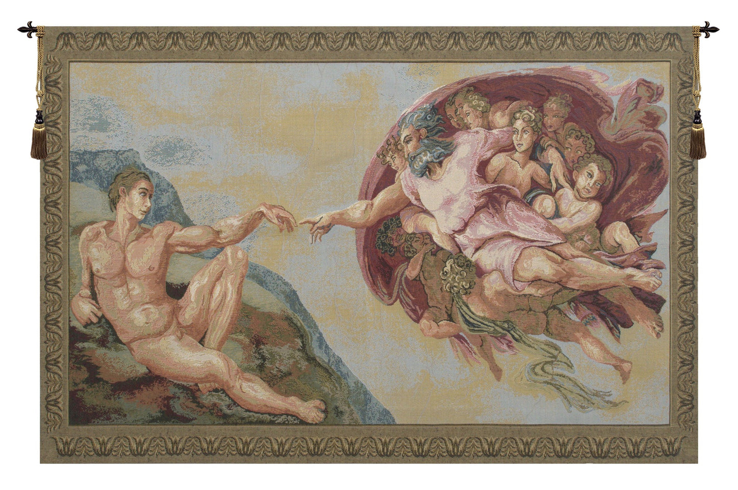 Creating Adam Large European Wall Art