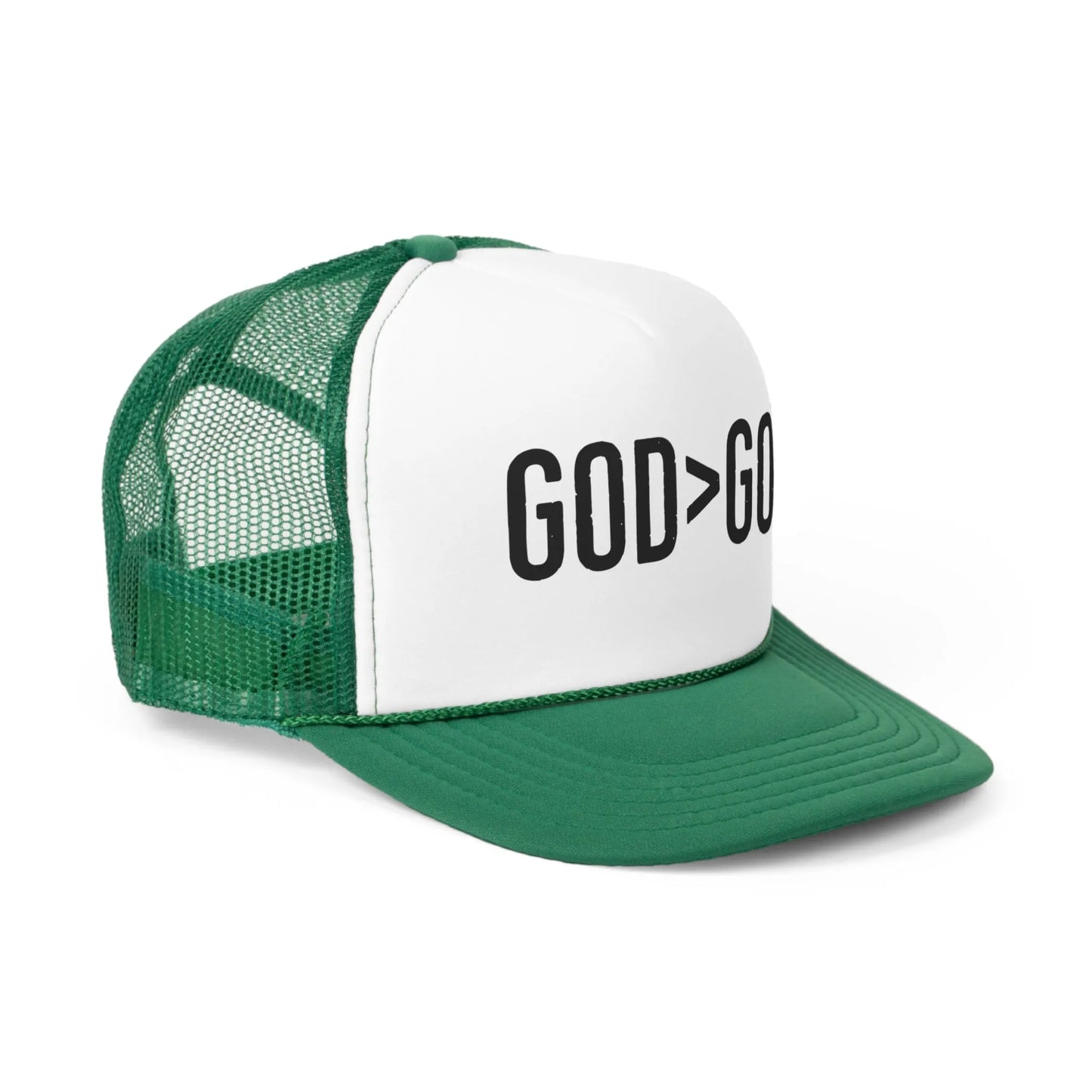 Heavenly Highway Trucker Cap: God Over Government - 4LibertyShop.com