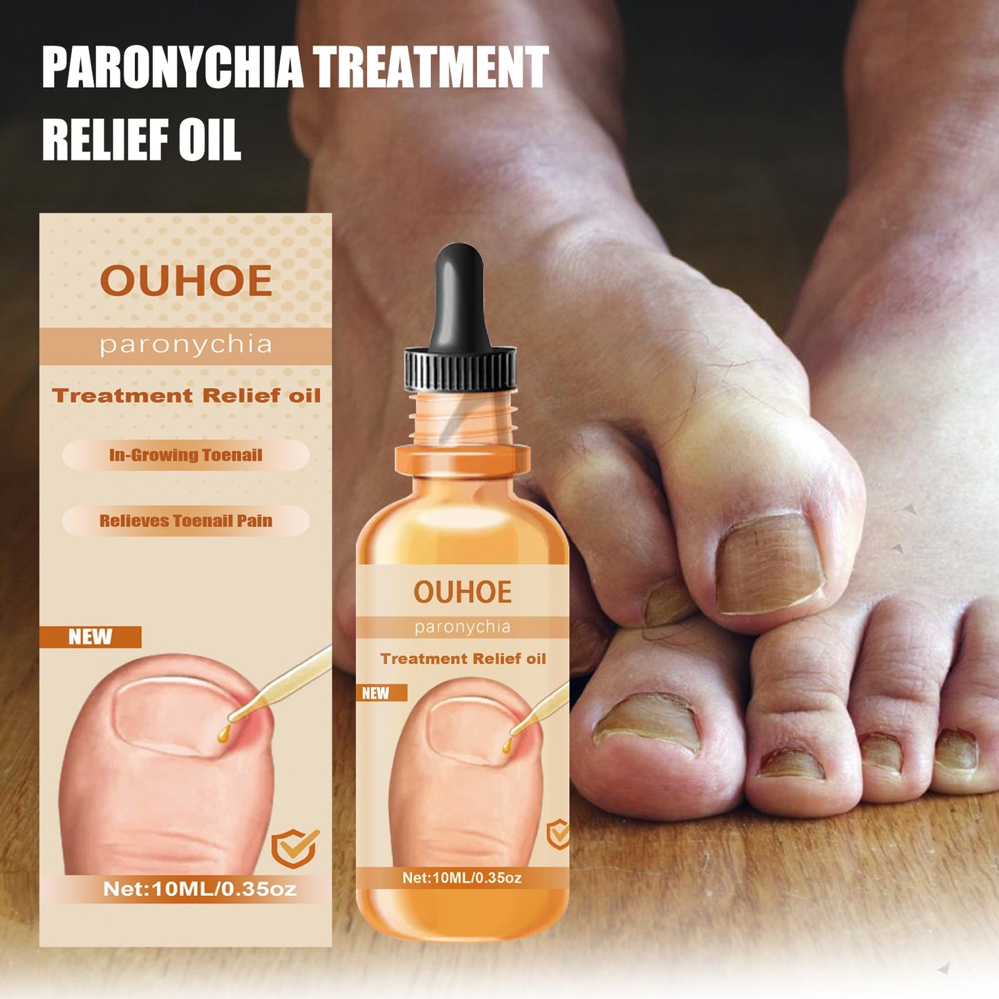 Anti-Nail Groove Relief Oil, Repair Inlaid Nails Gray Nails And Soft Thickening Nail Brightening Nails Care Oil