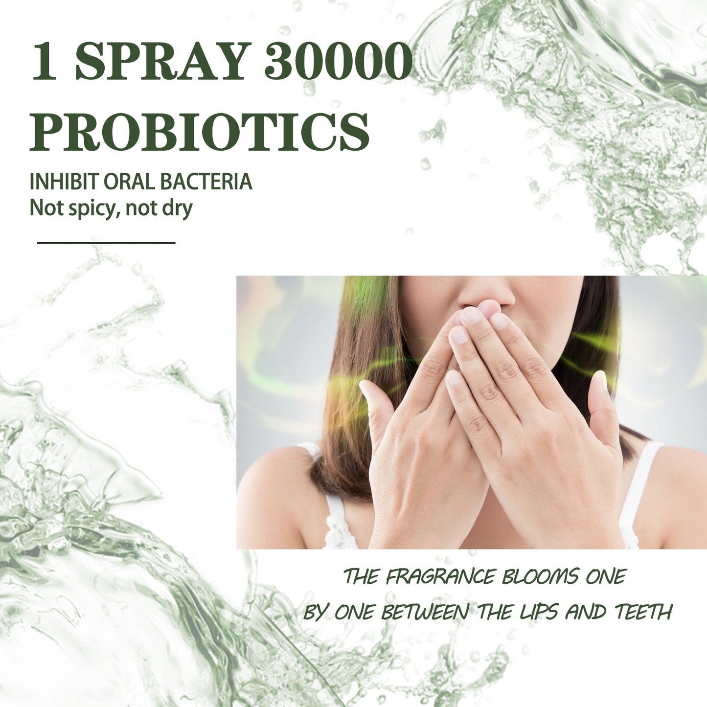 Probiotic Breath Freshener, Removes Bad Breath And Leaves Fragrance Probiotic Freshness Instant Mouth Spray