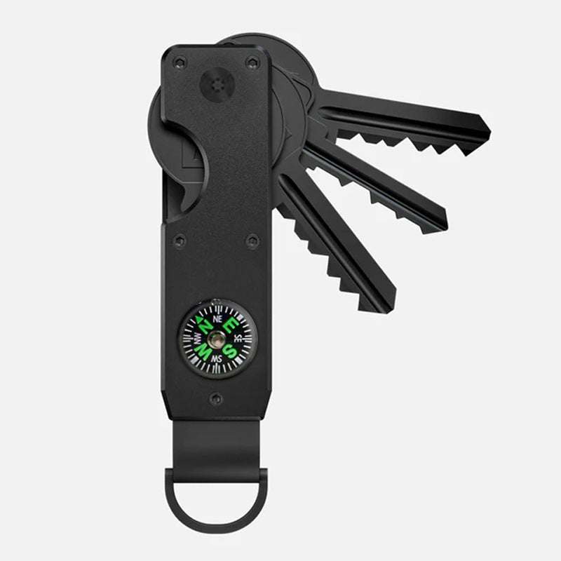 Keychain metal keychain aluminum alloy key storage keyclip