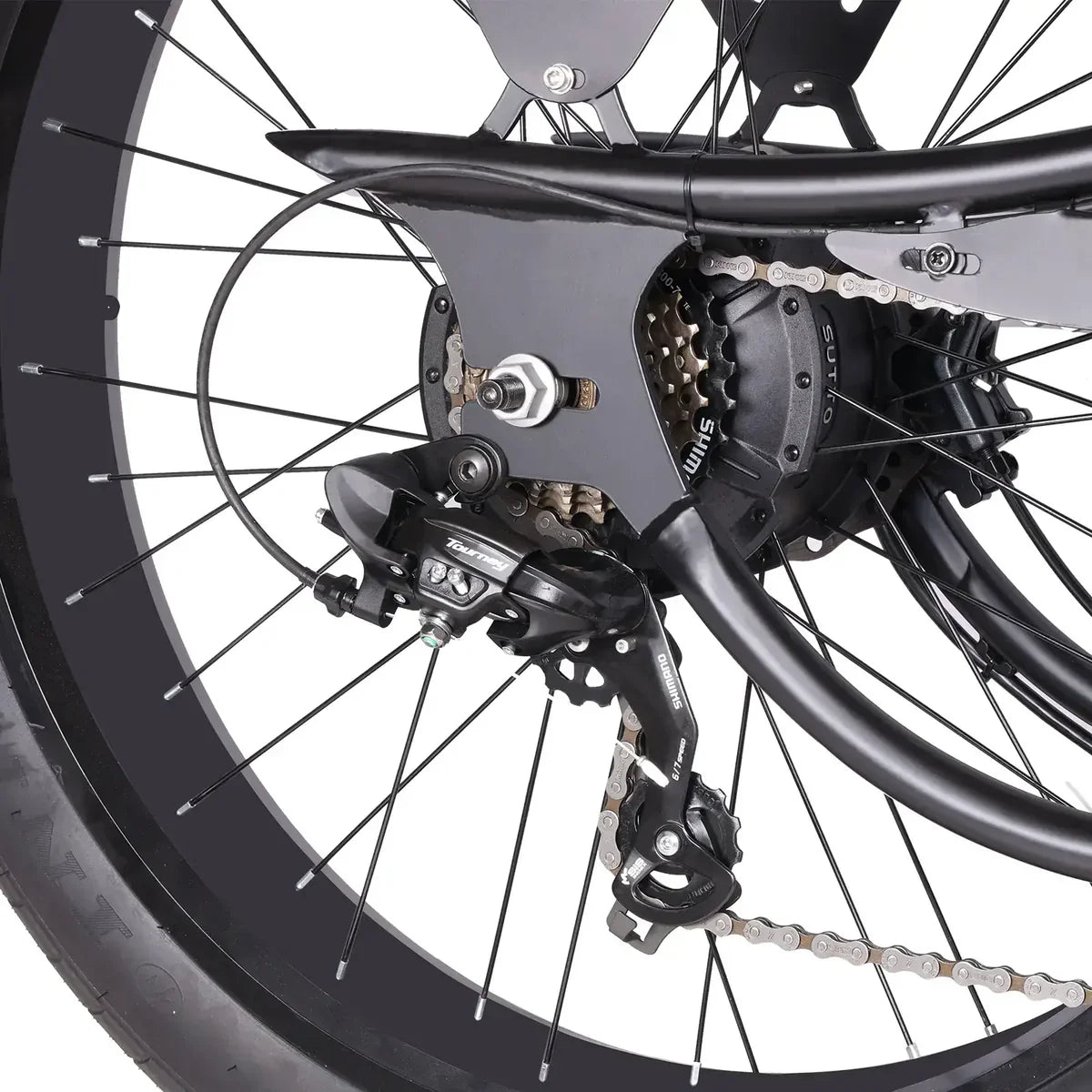Tracer Chico GT7 750W Stretch Cruiser EBike