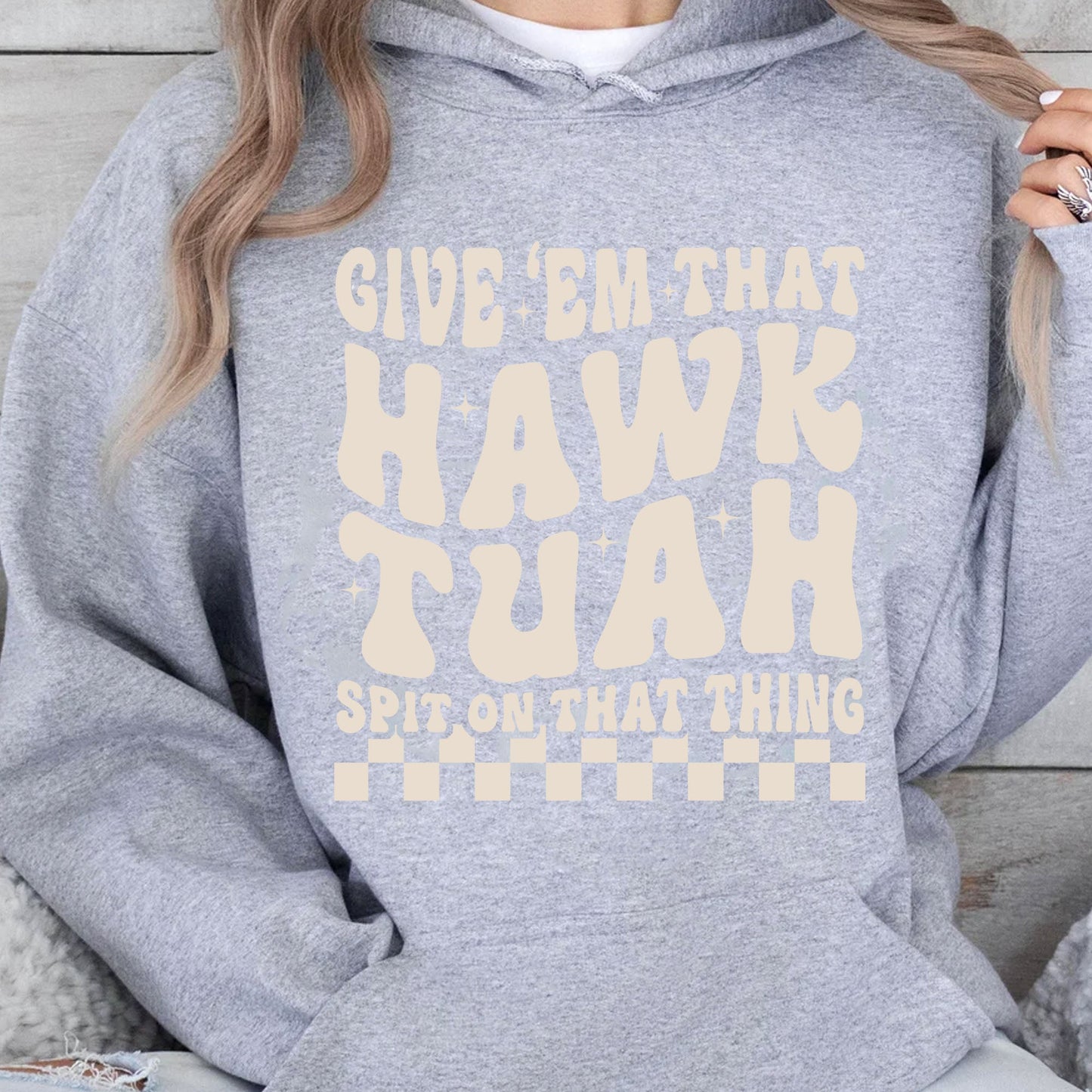 Give Em That Hawk Tuah Spit On That Thing Shirt | Hawk Tuah Shirt | Political Election Dark Tee C1080 - GOP