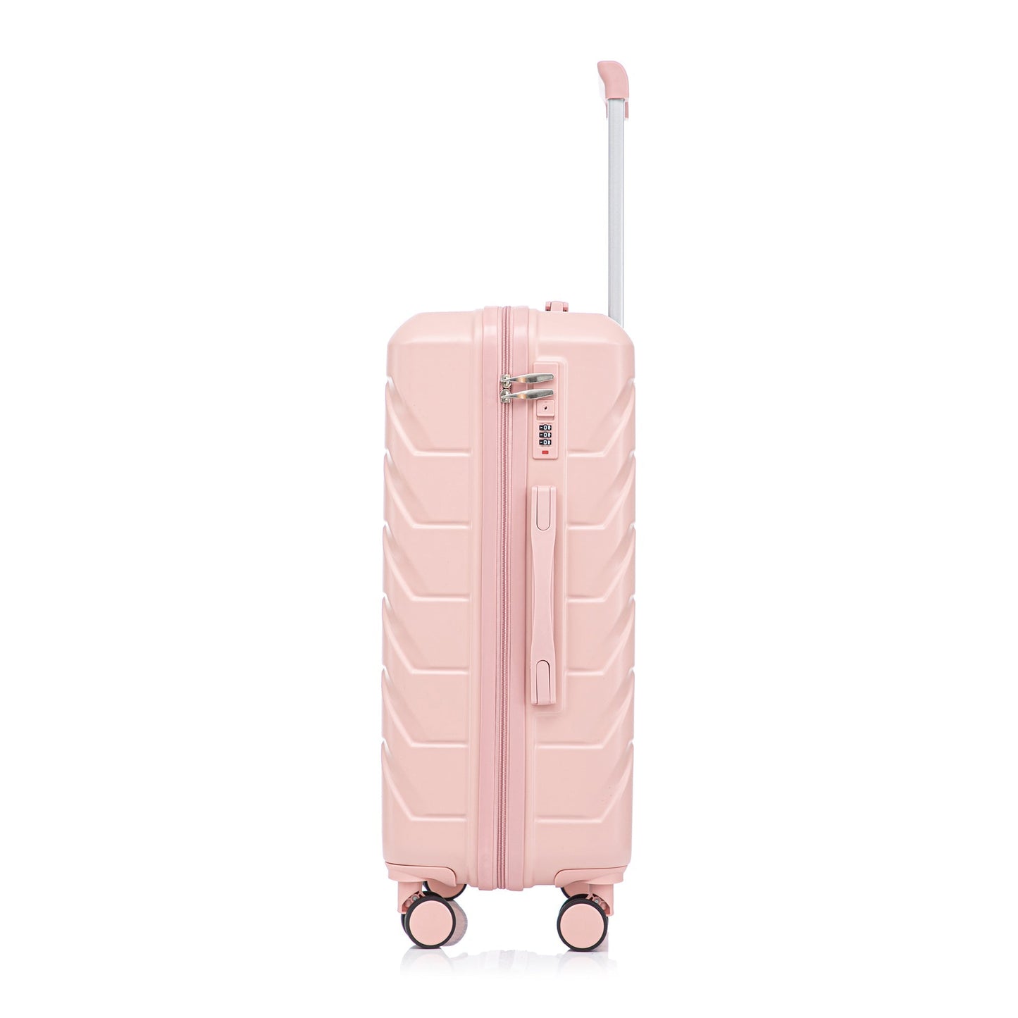 Set 3PCs 20'/24'/28' ABS Spinner Wheel Luggage - Pink