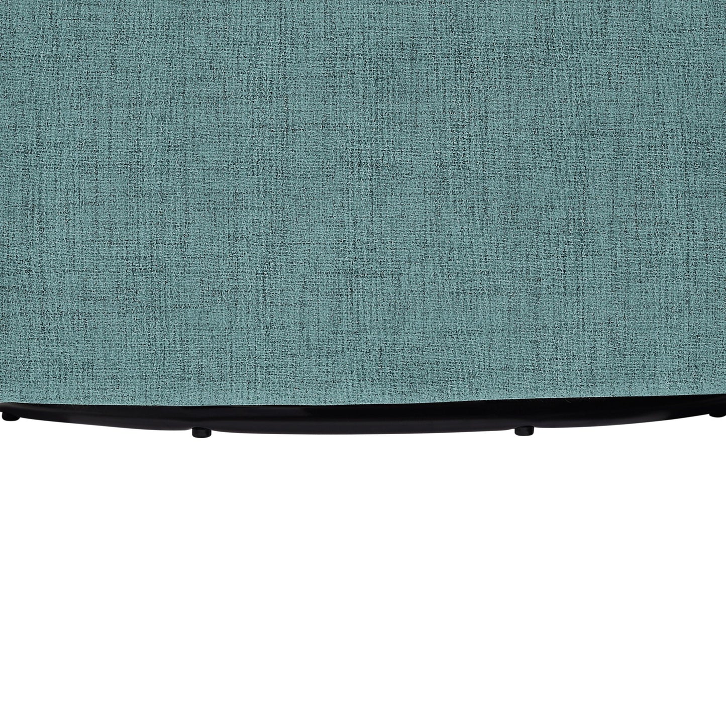 Solitude - Skirted Swivel Accent Chair With Hemp Like