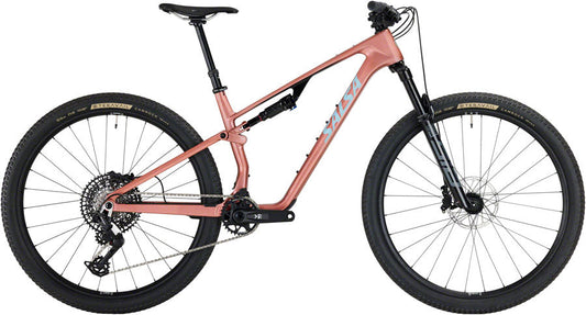 Salsa Spearfish C Eagle 90 Transmission Bike - 29" Carbon Dusty Rose Large