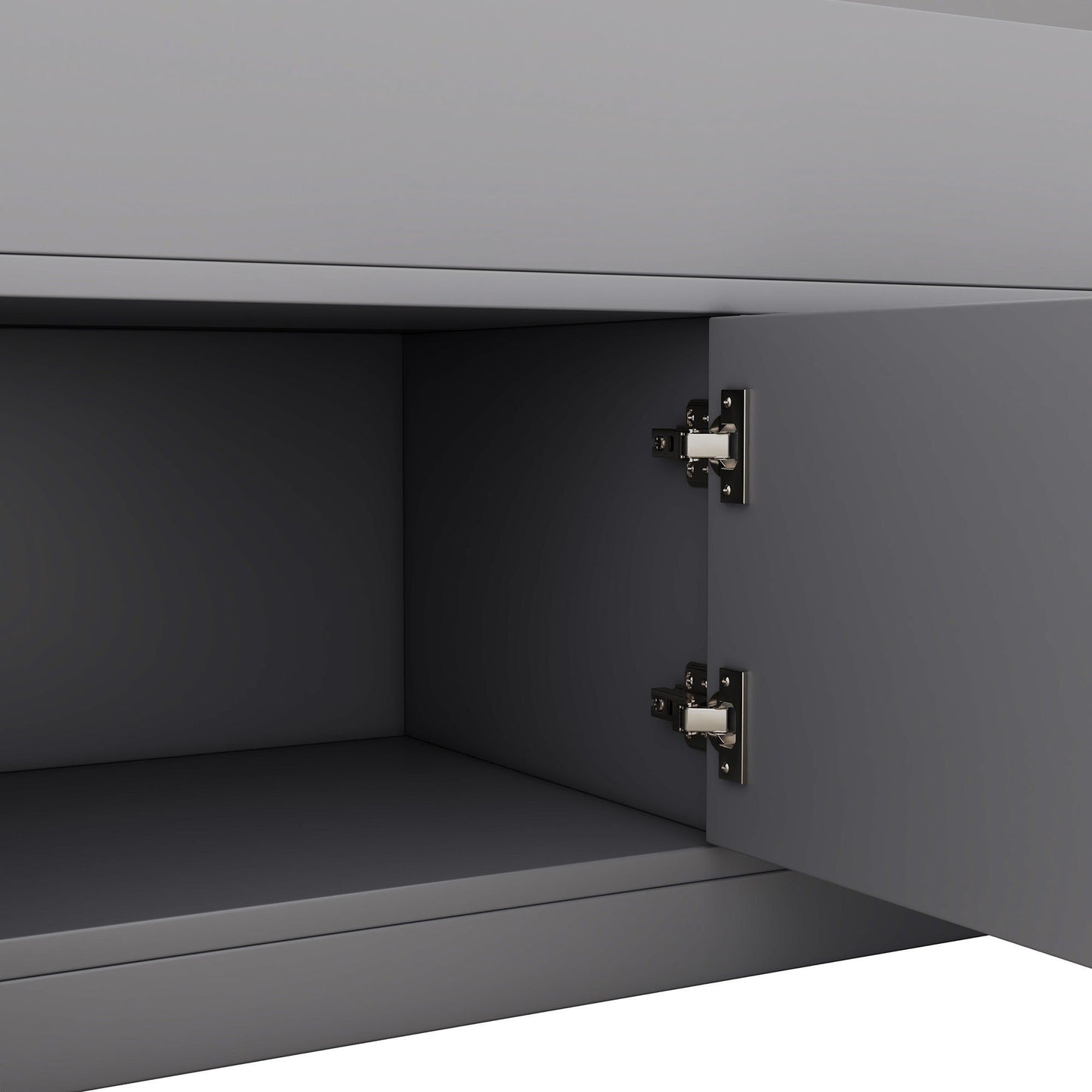 Captain Platform Bed Frame With Storage Bookcases, Shelves, And 4 Drawers