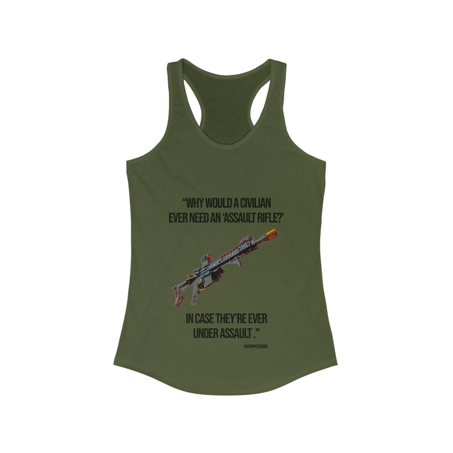 Ladies Assault Rifle T-Shirt - 4LibertyShop.com