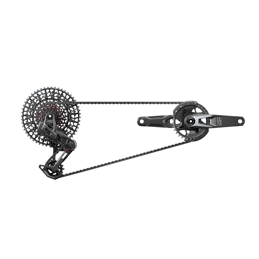 SRAM X0 T-Type Eagle V2 AXS Groupset 165mm Black D2