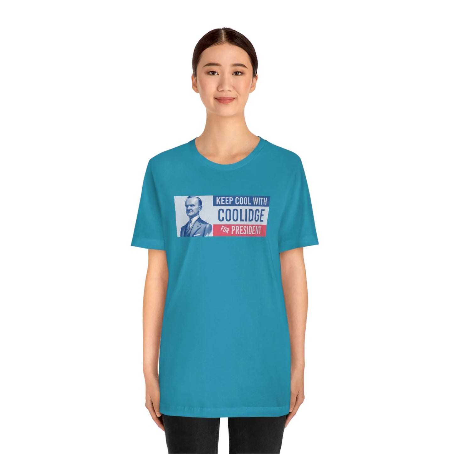 Keep Cool With Coolidge For President Calvin Coolidge T-Shirt