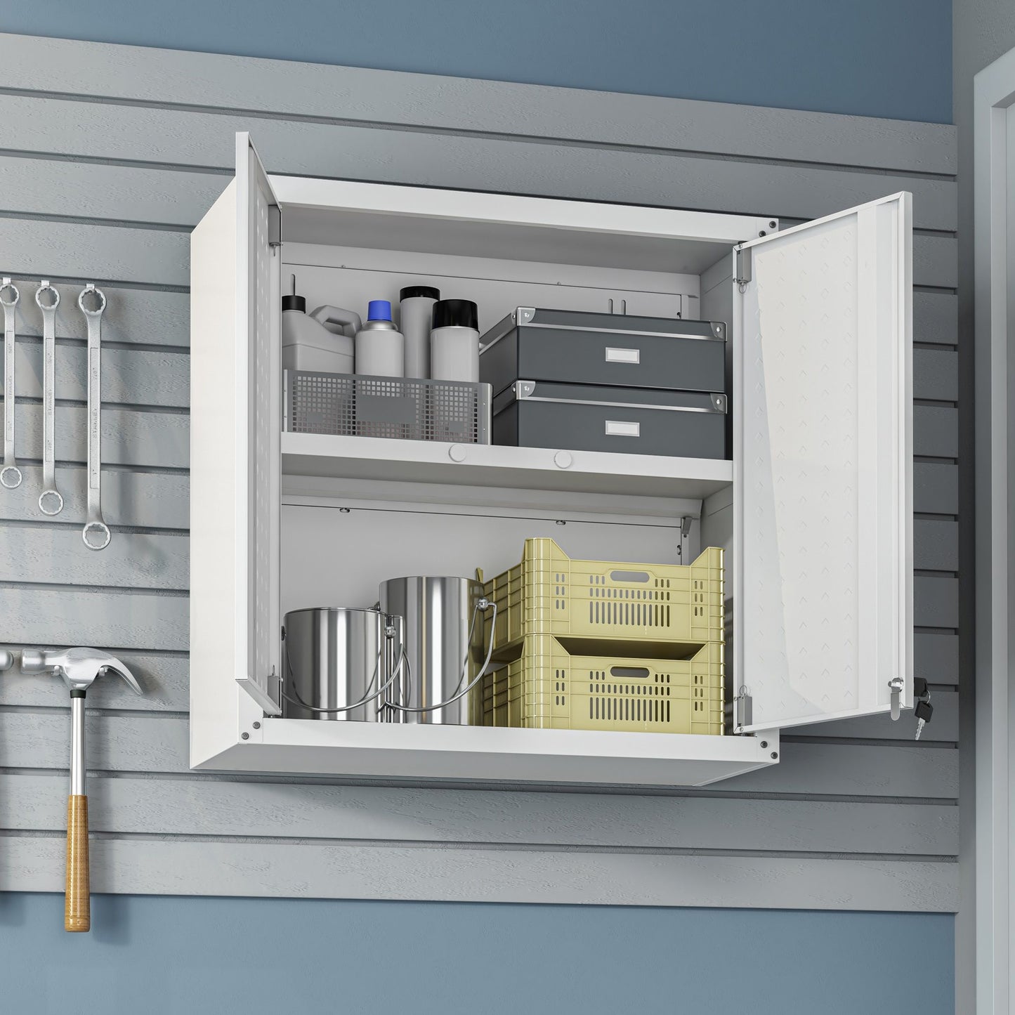 Fortress - Floating Garage Cabinet