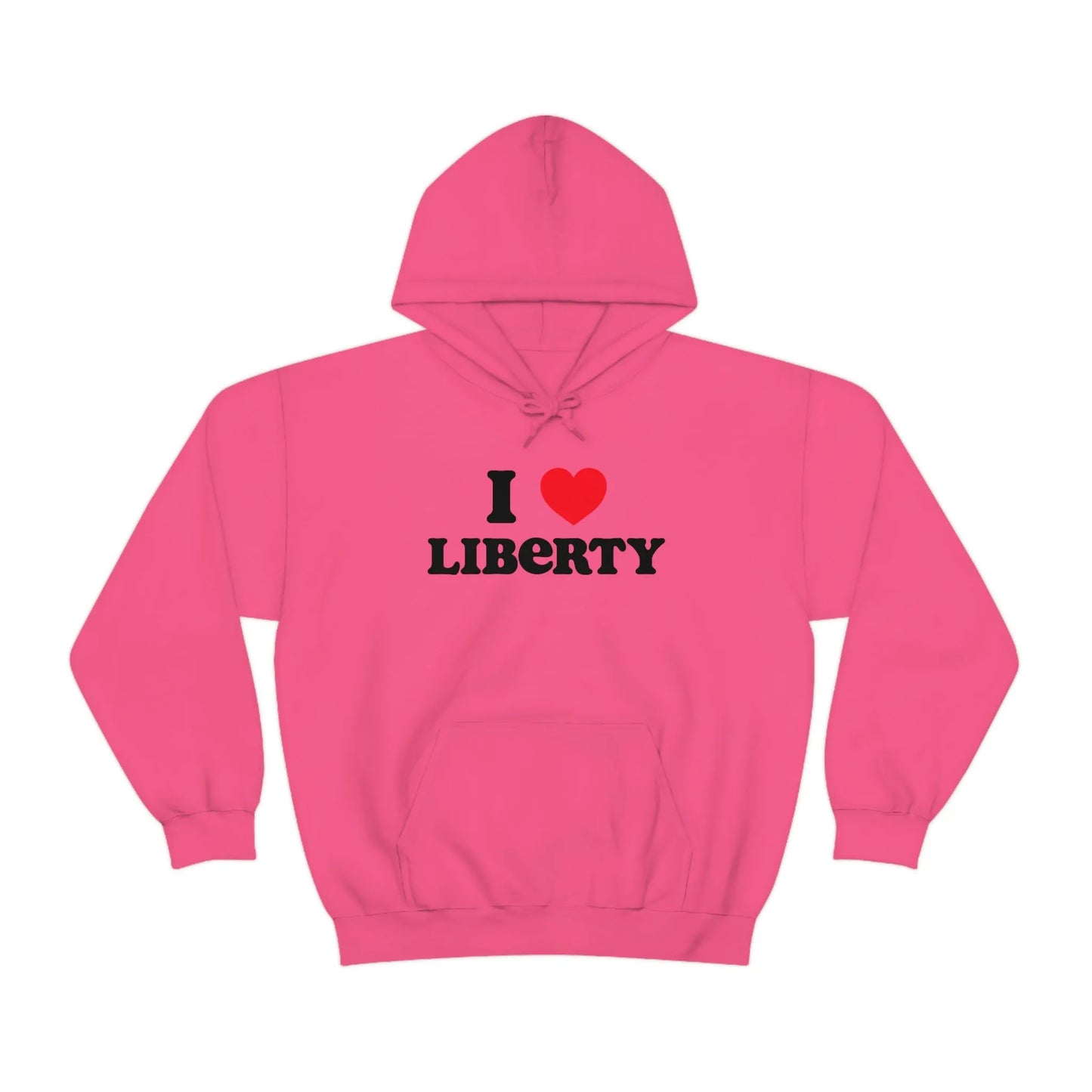 I Heart Liberty Unisex Heavy Blend™ Hooded Sweatshirt