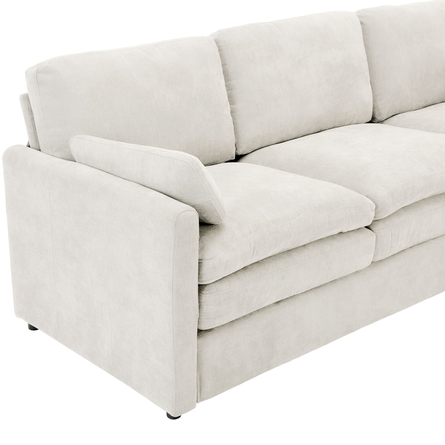 Cozy Upholstered 3 Seater Sofa Cushion For Living Room