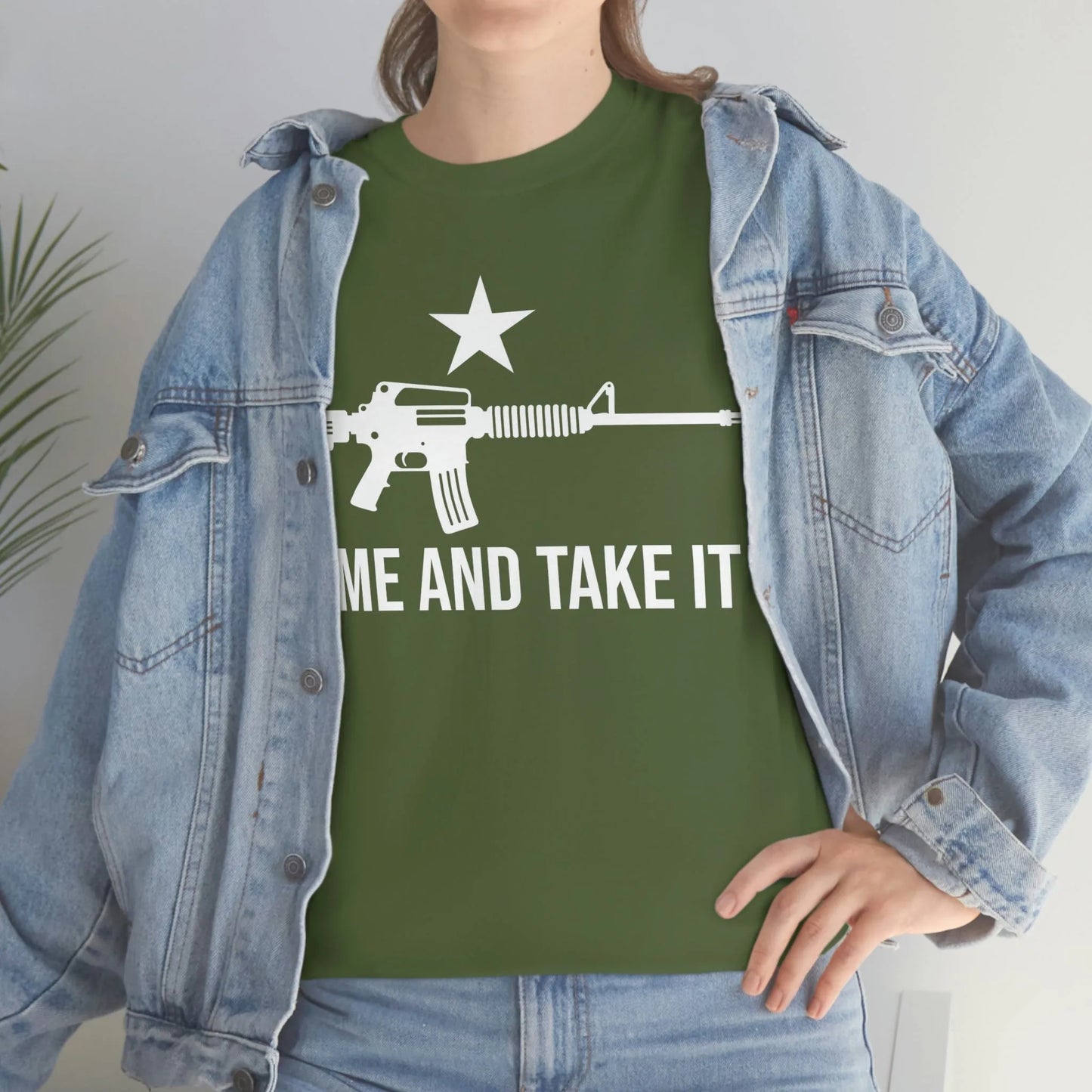 Walton & Johnson: Come and Take It AR15 Chad T-Shirt - 4LibertyShop.com