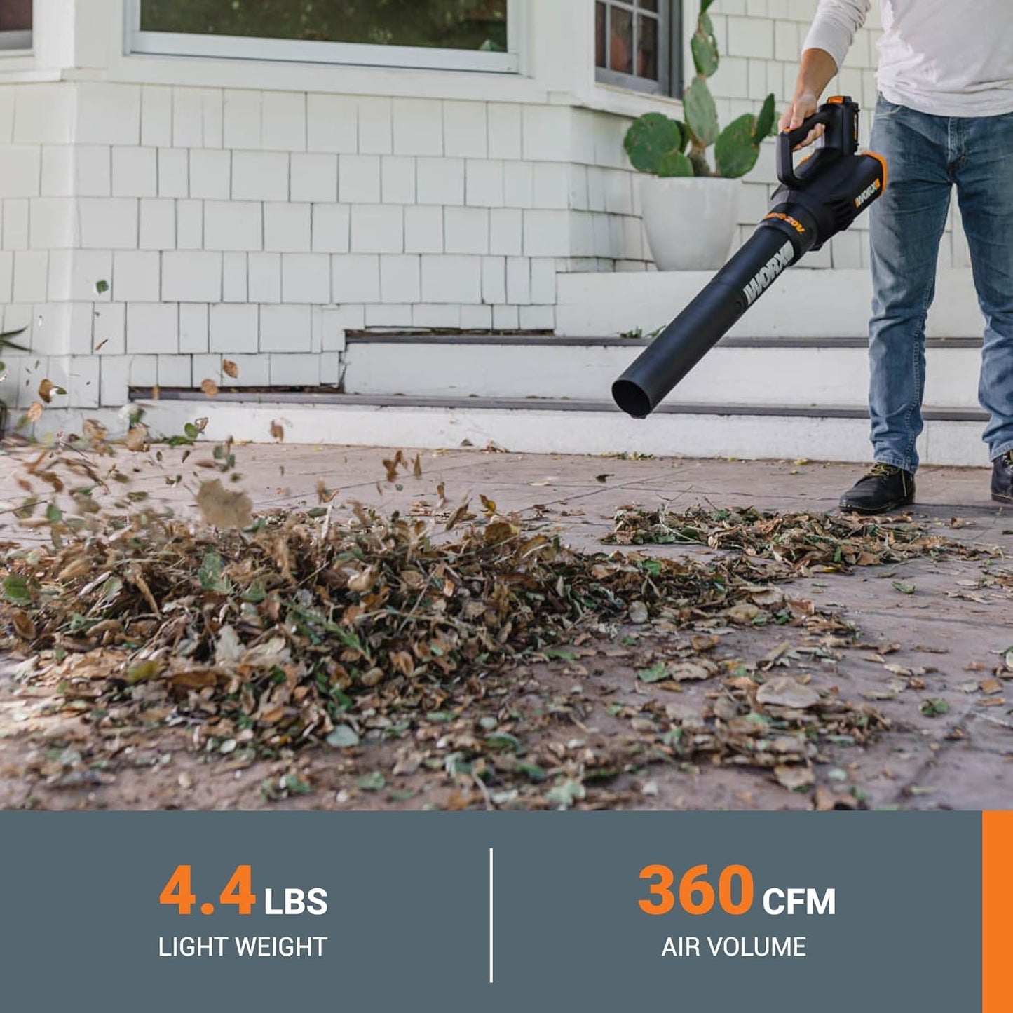 Worx 20V GT Revolution 12" Cordless String Trimmer & Turbine Leaf Blower Power Share Combo Kit - WG930.2 (Batteries & Charger Included)