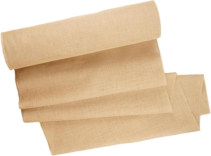 VEVOR Burlap Fabric Roll, 36” x 150 ft High Density Natural Jute Fiber Material for Outdoor Plant Care, Tree Wrap Roll, Decor, DIY Crafts, Wedding, Garden Weed Barrier, Plants & Trees Winter Covering
