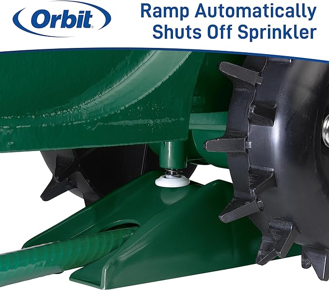 Orbit 58322 Traveling Sprinkler, Green (Traveling Sprinkler)