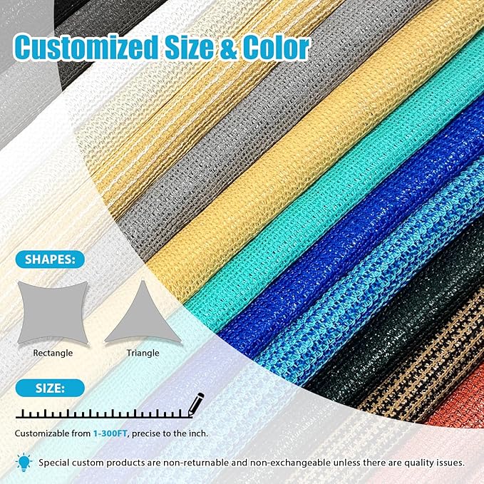 Amagenix Sun Shade Sail 5'X7' Curved Edge Outdoor Shade Canopy Dark Grey Breathable 95% UV Block Shade Cloth for Patio Garden Backyard (We Make Custom Size)