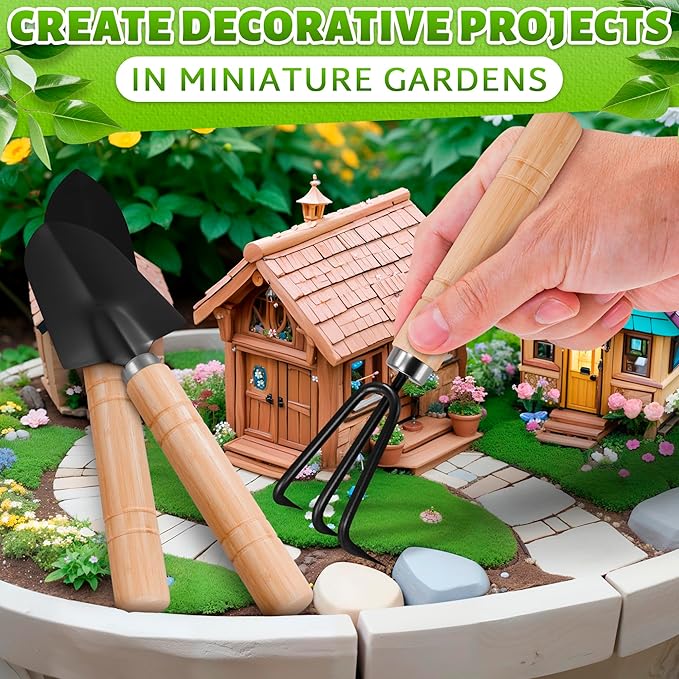 Hand Shovel for Gardening Trowel Garden Tool - 3Pcs Planting Tools Small Garden Rake Ergonomic Hand Tools Set Edging Shovel Indoor Plants Tools - Gardening Tools Heavy Duty Shovel Garden Tool Set