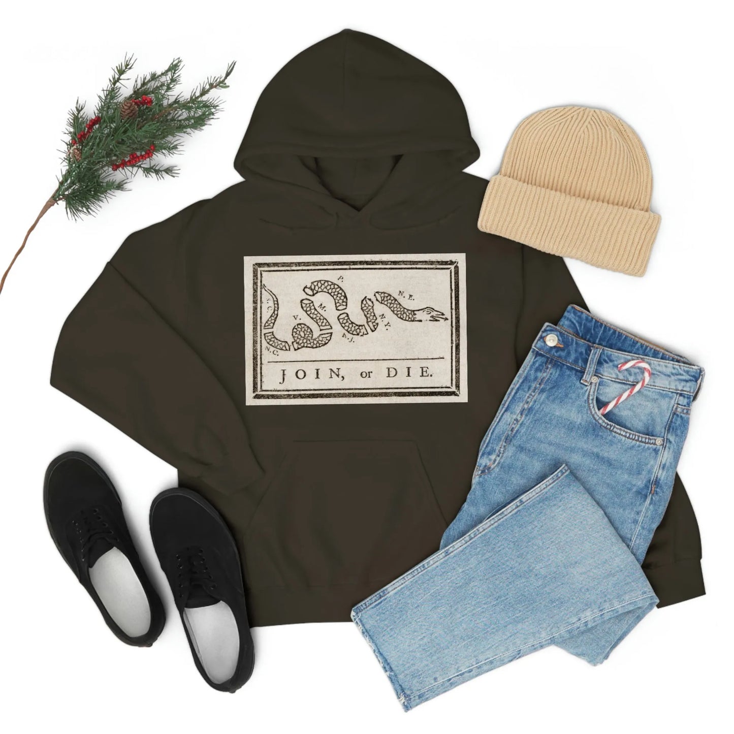 Join or Die Hoodie