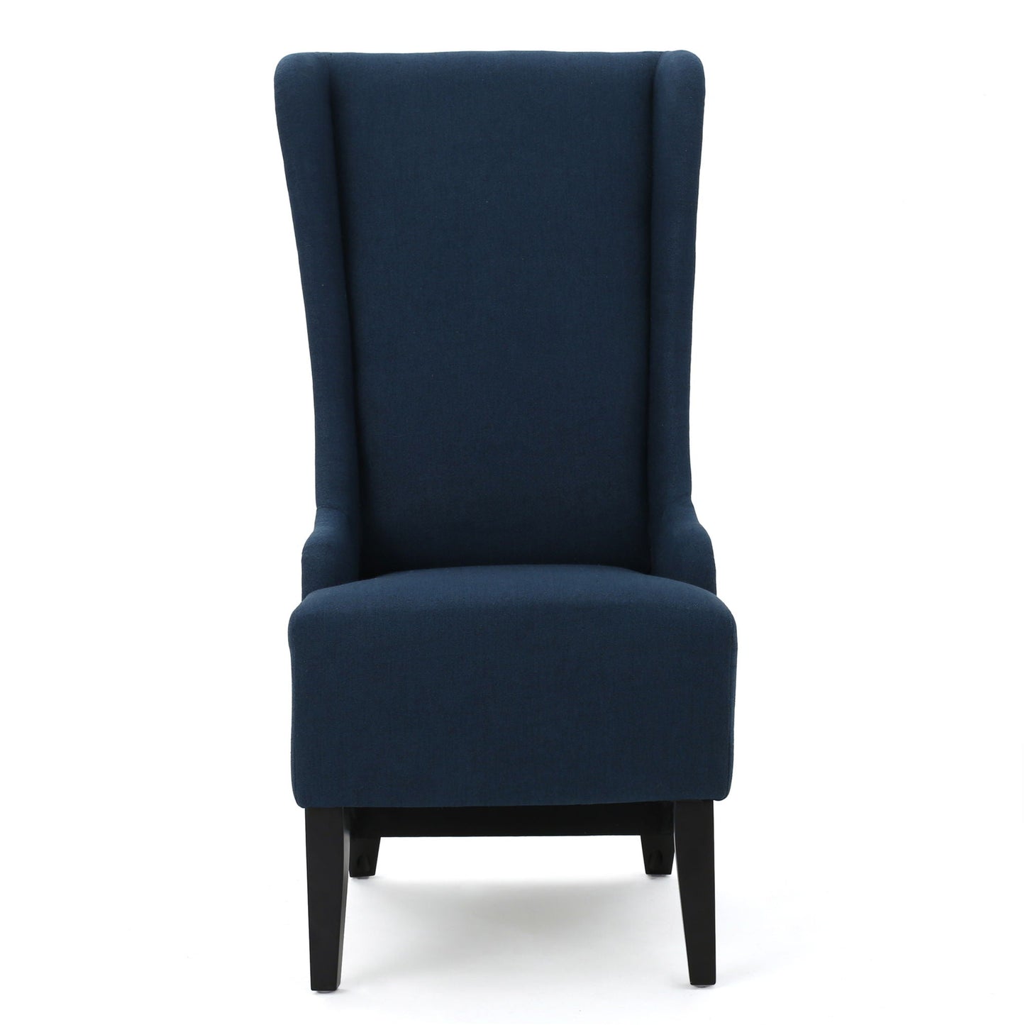 Alight Upholstered Dining Chair With High Back And Birch Wood Legs (Set of 2)