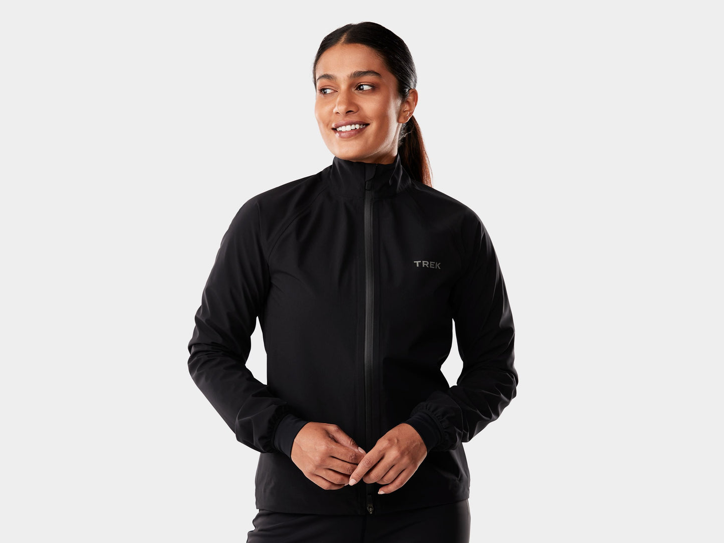 Trek Circuit Rain Women Large Black Jacket