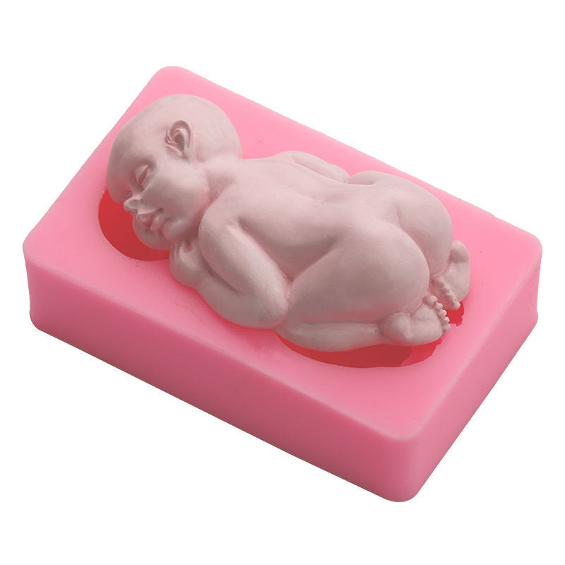 Chocolate Silicone Mold Plaster  Light Clay