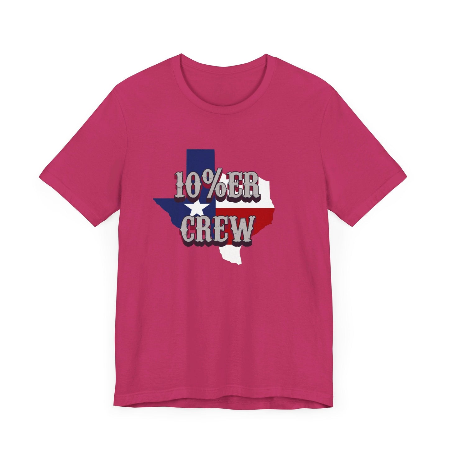 Walton & Johnson: 10%er Crew Texas Tee - 4LibertyShop.com