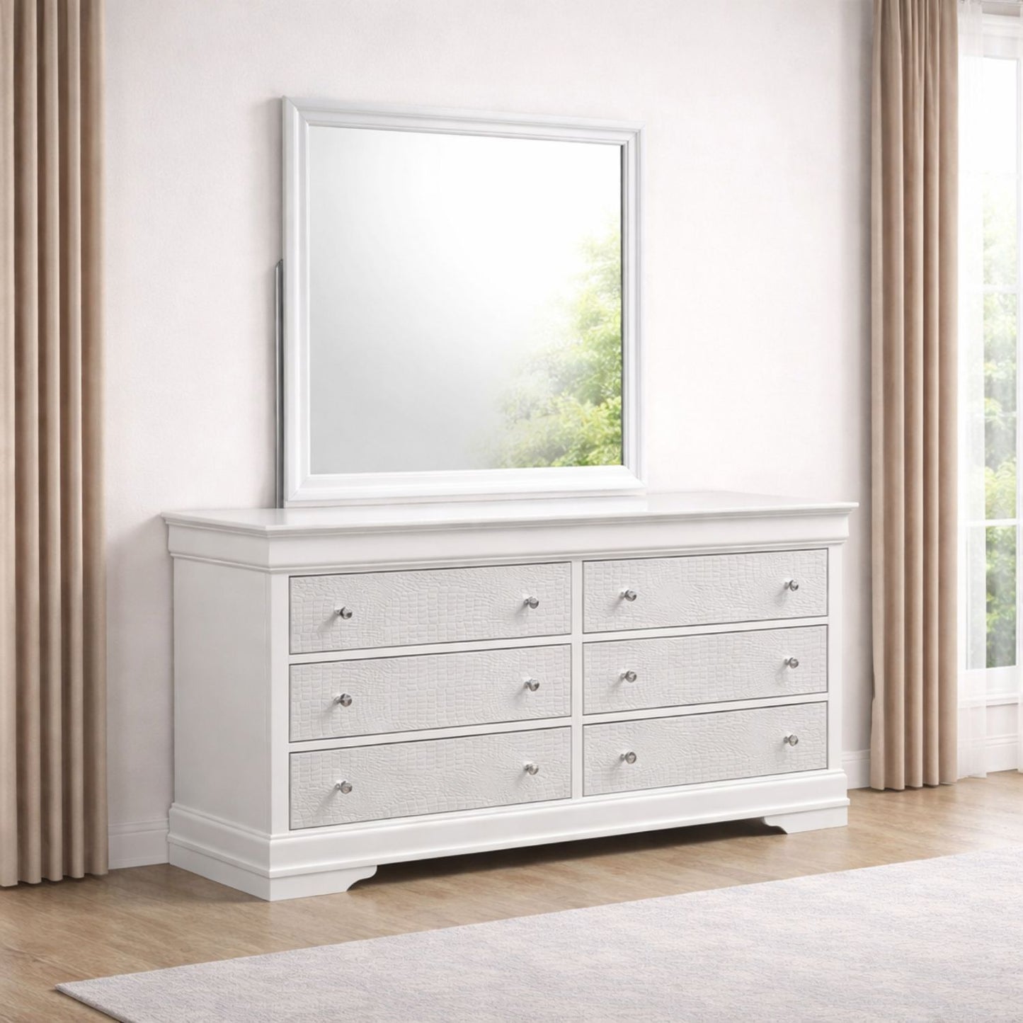 Blaze - Modern 6 Drawer Dresser