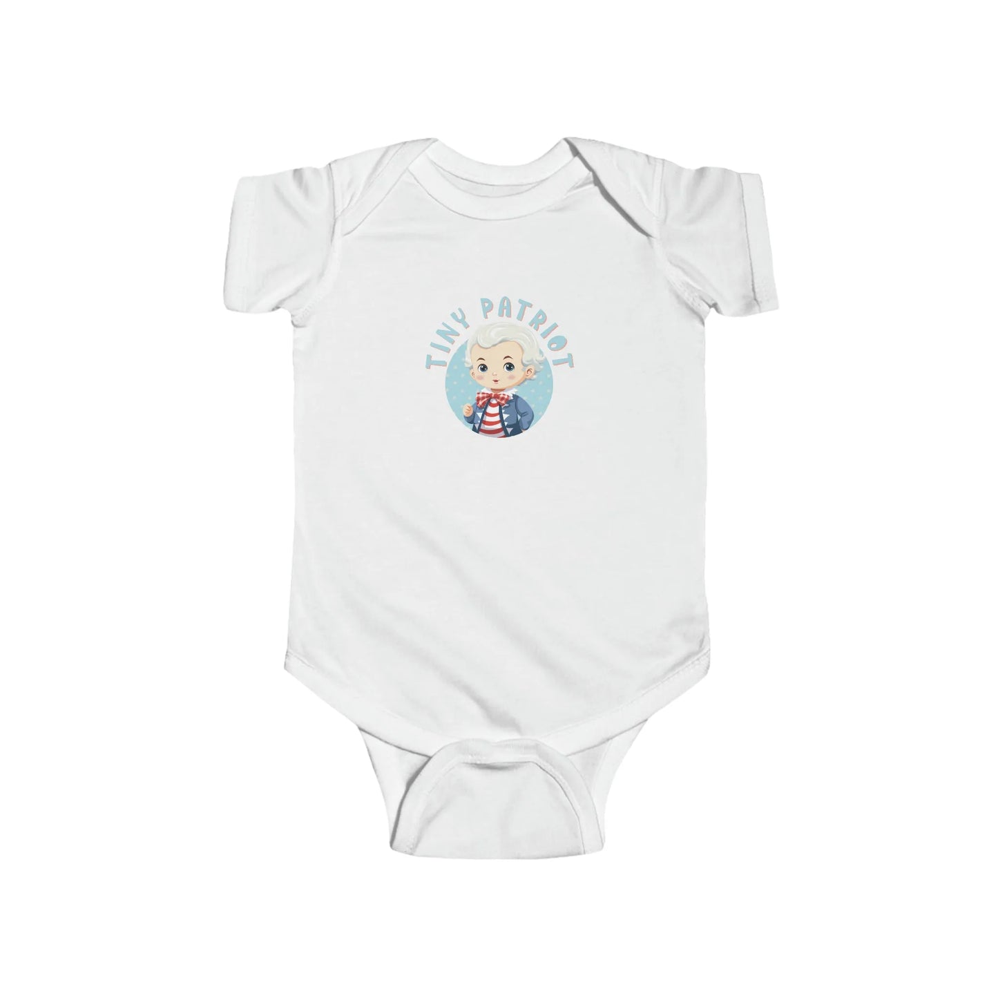 Tiny Patriot Baby Thomas Jefferson Bodysuit