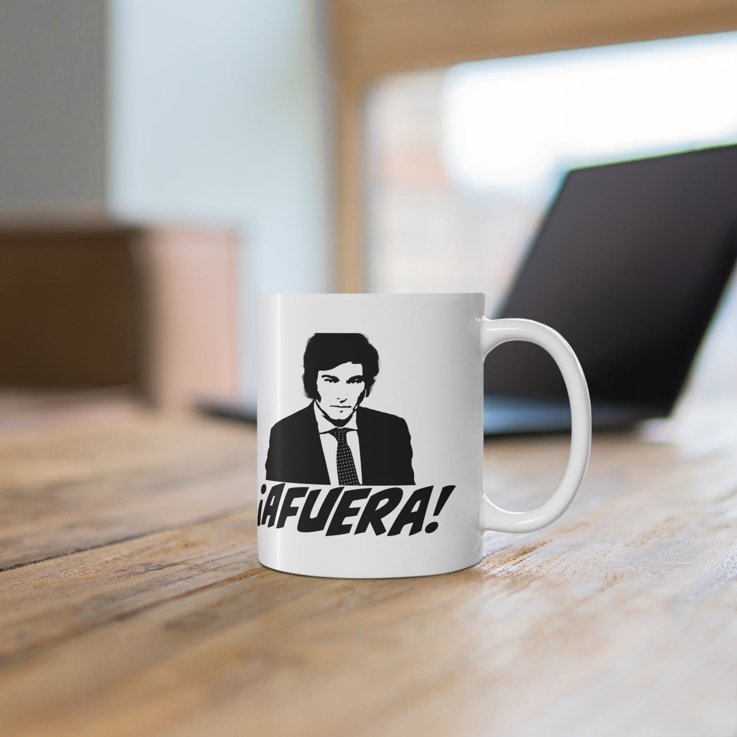 Javier Milei ¡AFUERA! Walton & Johnson Mug - 4LibertyShop.com