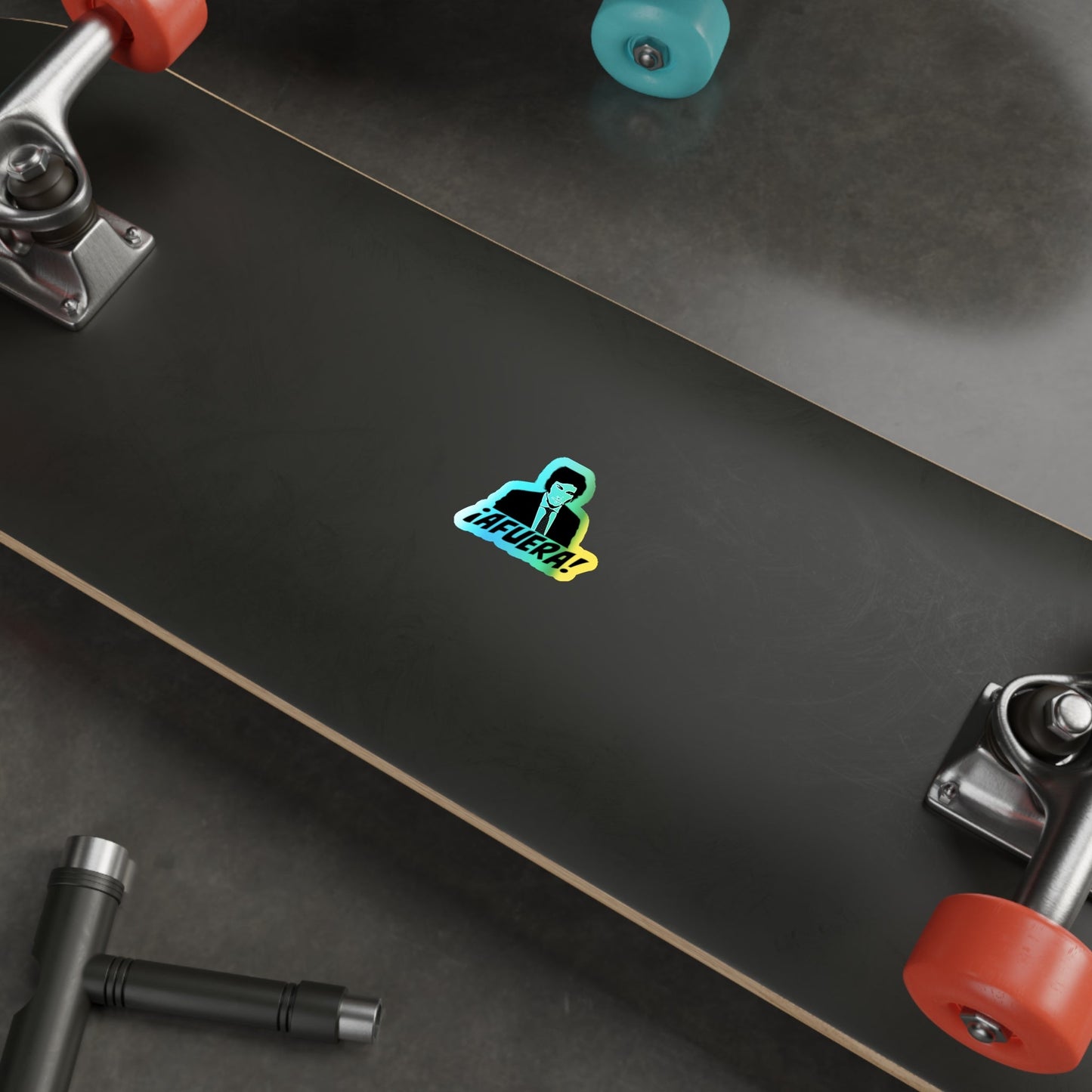 Javier Milei  ¡AFUERA! Holographic Sticker