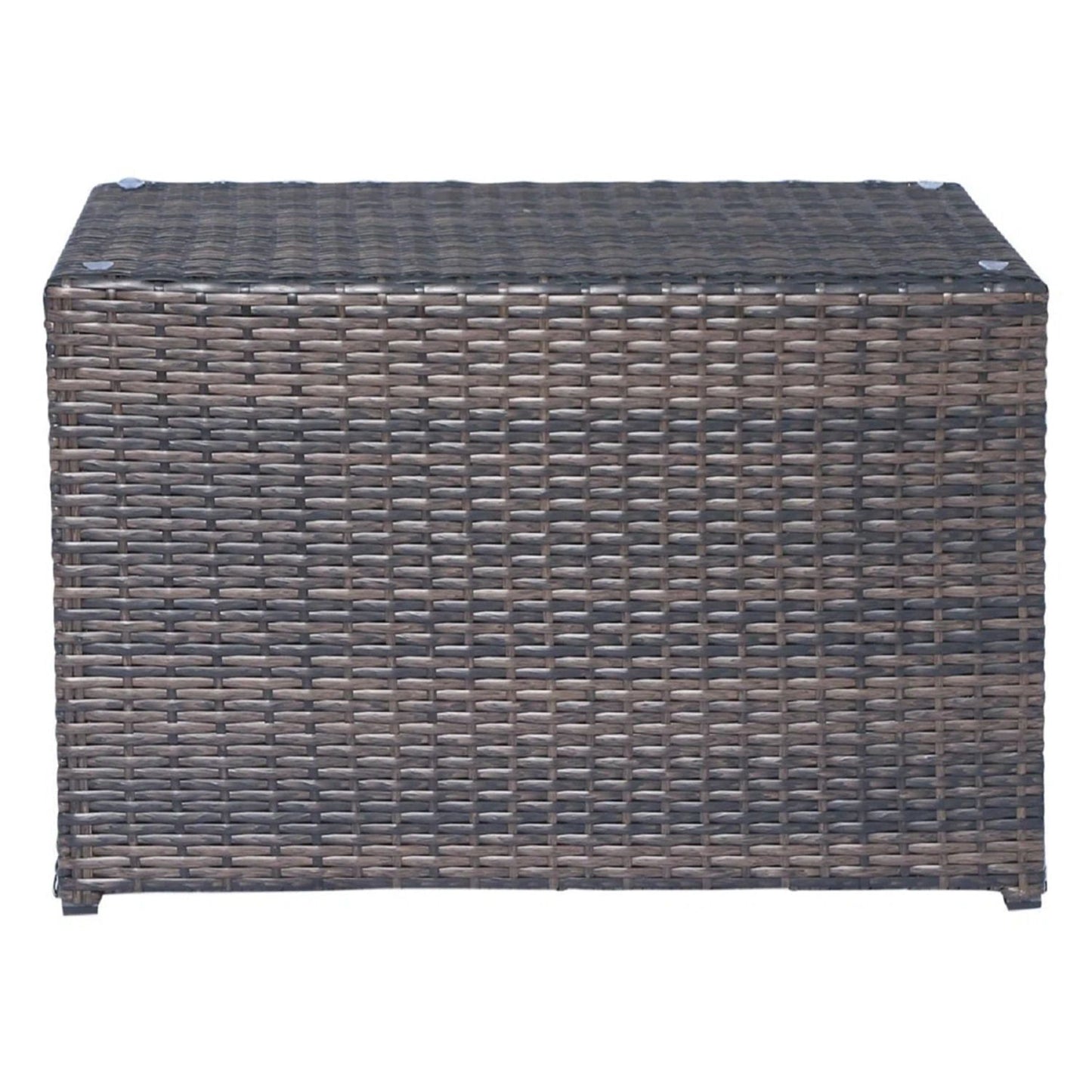 Comfortable Modern Patio Rattan Sectional Set With Cushions