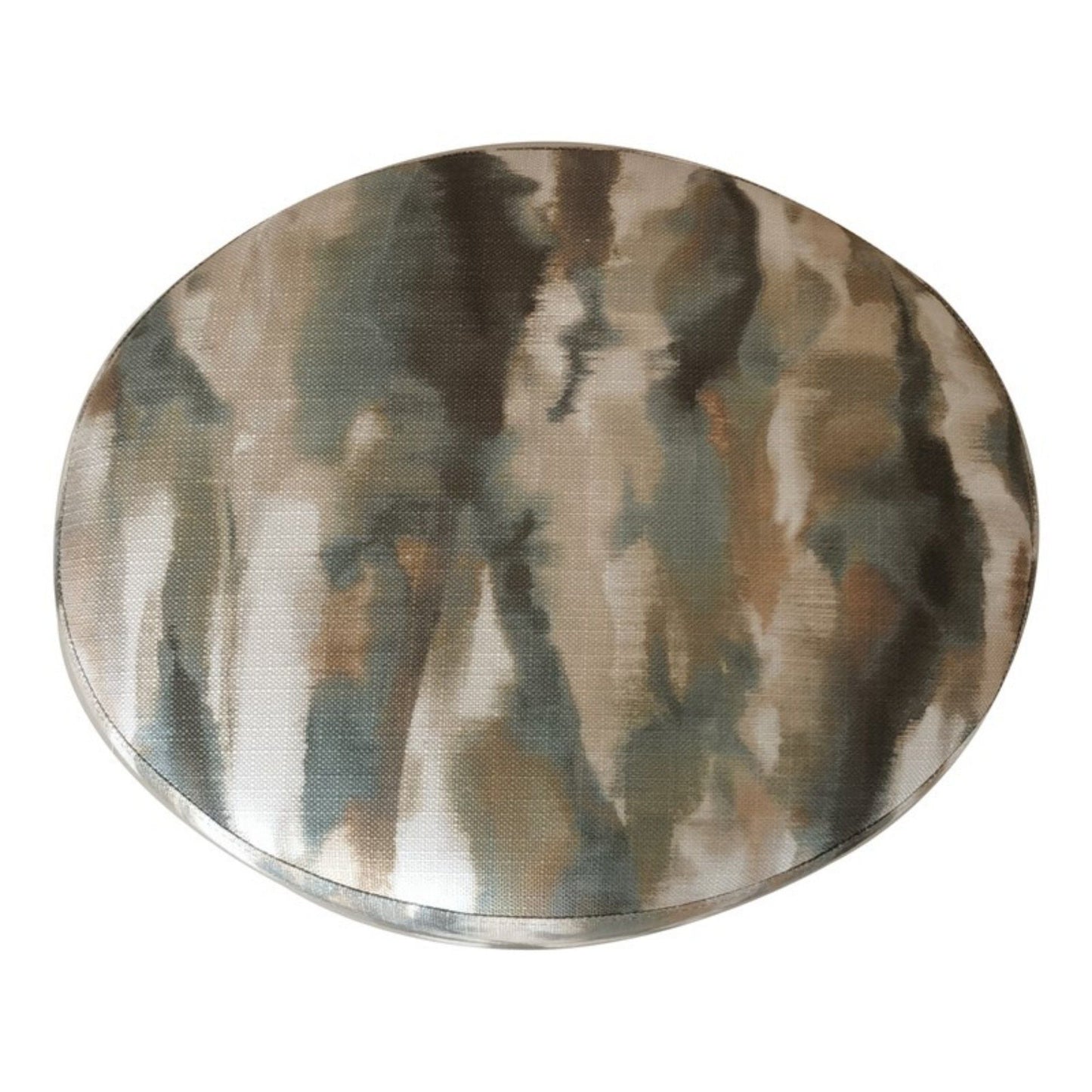 Oval Accent Ottoman - Multi
