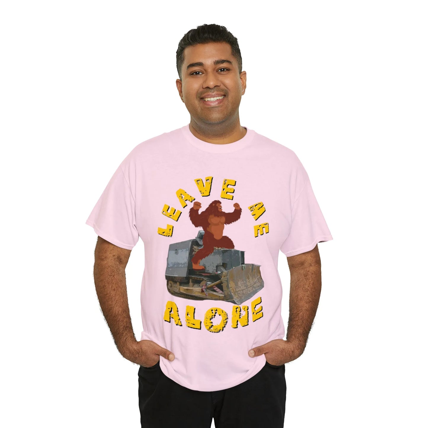 Leave Me Alone Bigfoot Killdozer T-Shirt