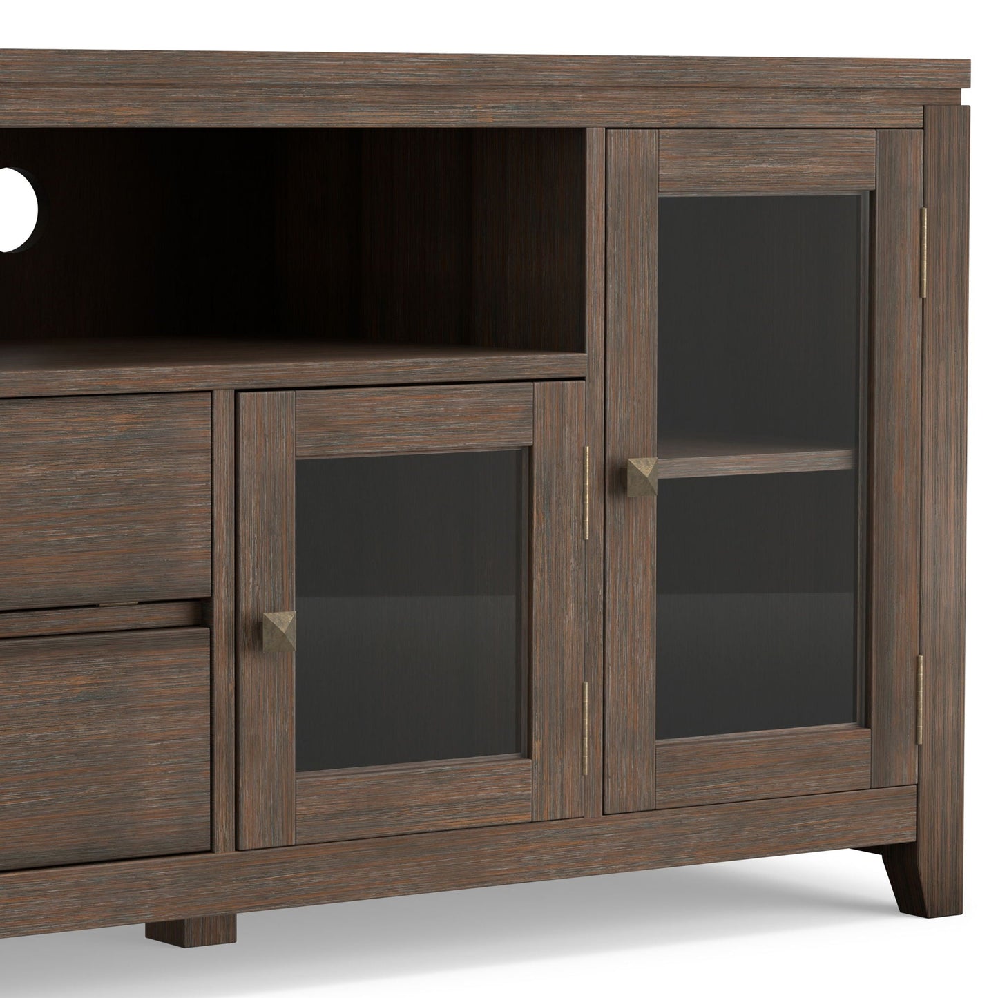 Cosmopolitan - Handcrafted Wide TV Media Stand