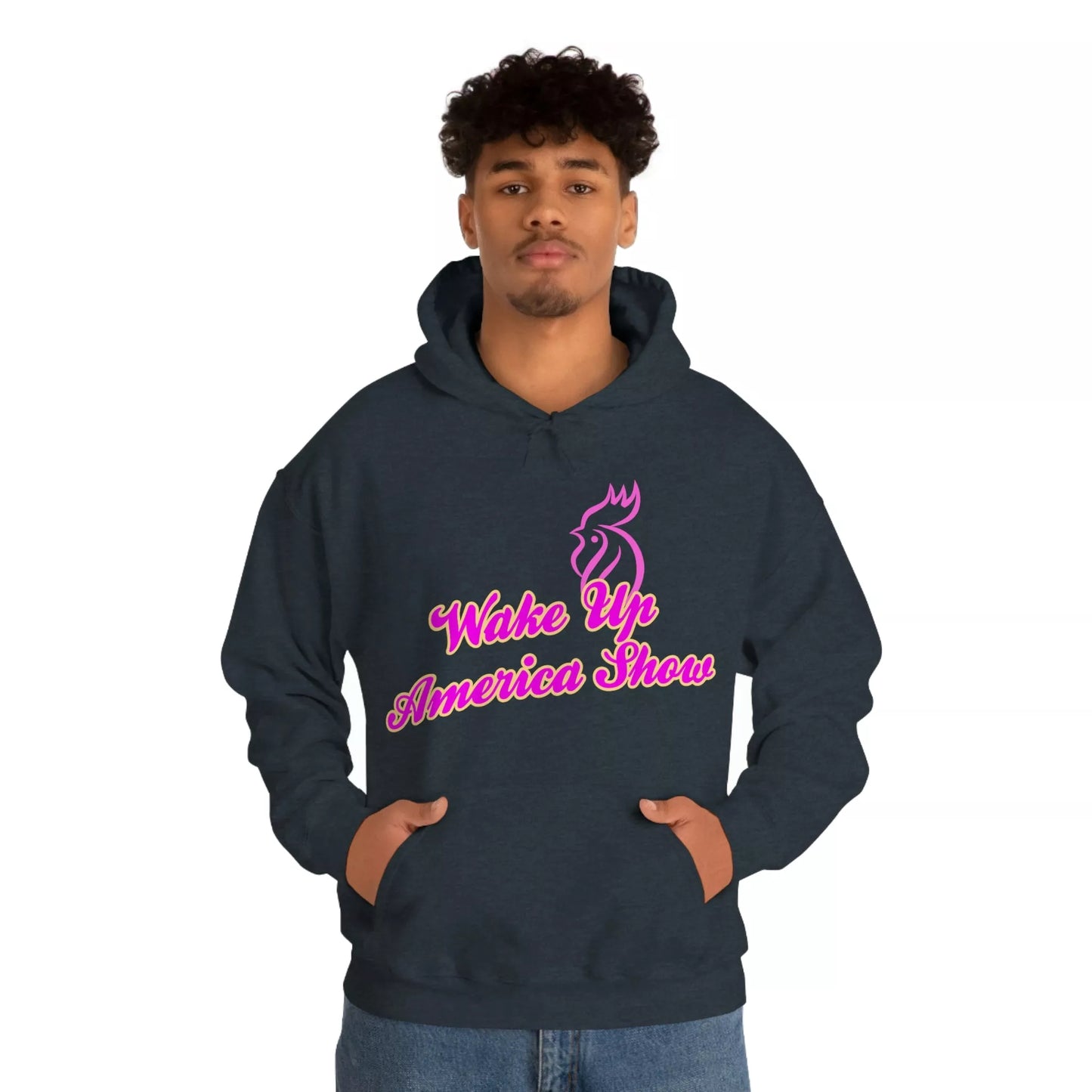 Wake Up America Show Unisex Heavy Blend™ Hooded Sweatshirt