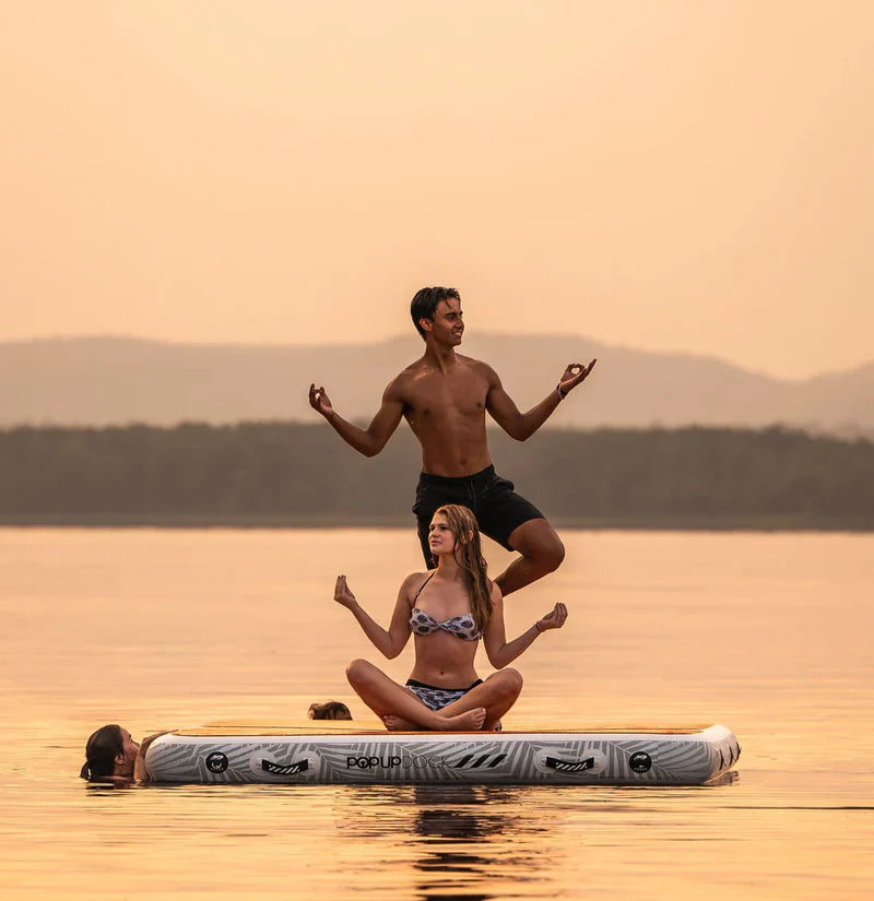 Pop Board Co POPup Dock 8' x 7' - Inflatable Dock Platform