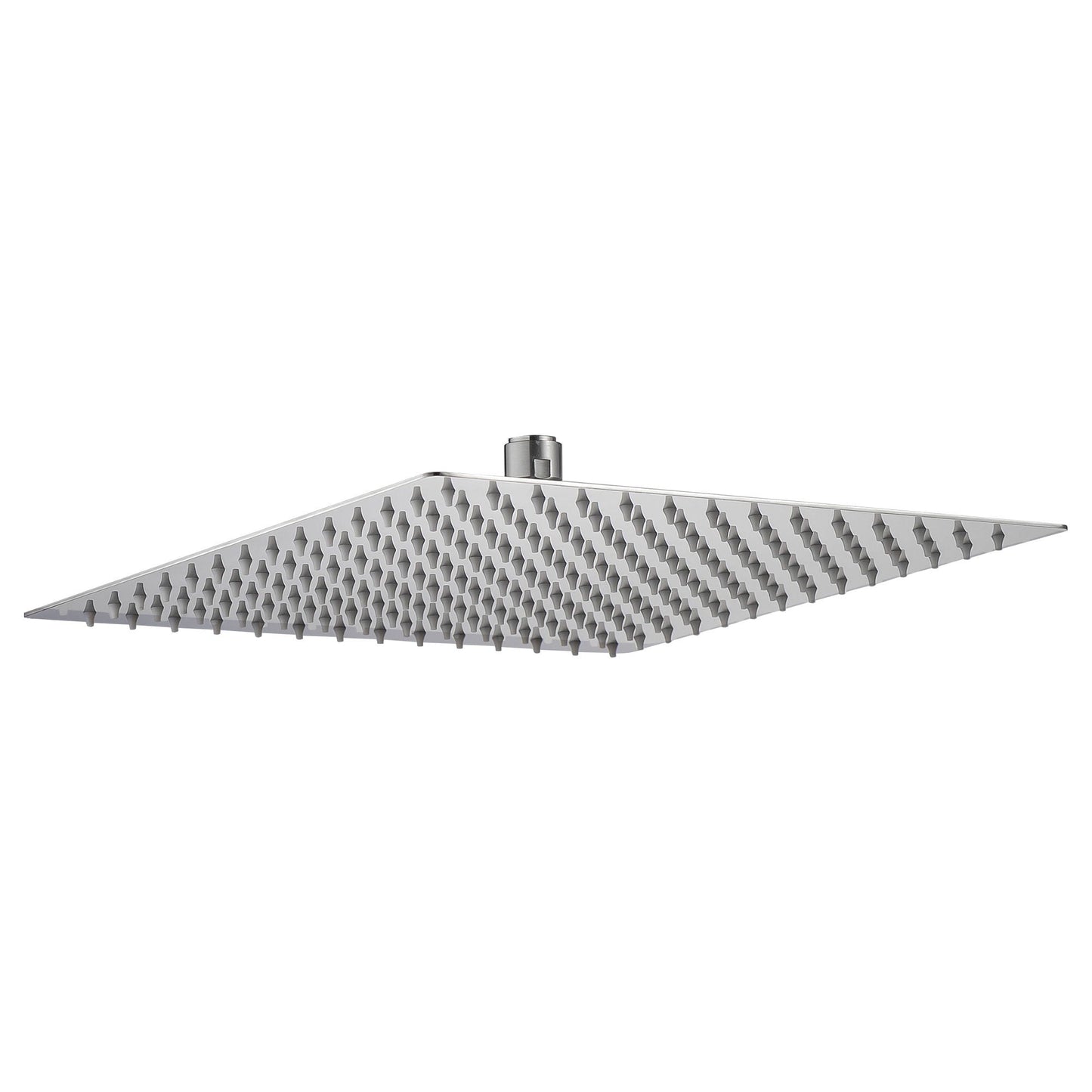 Ultra Thin Square Rainfall Shower Head Stainless Steel, Wall Or Ceiling Mount