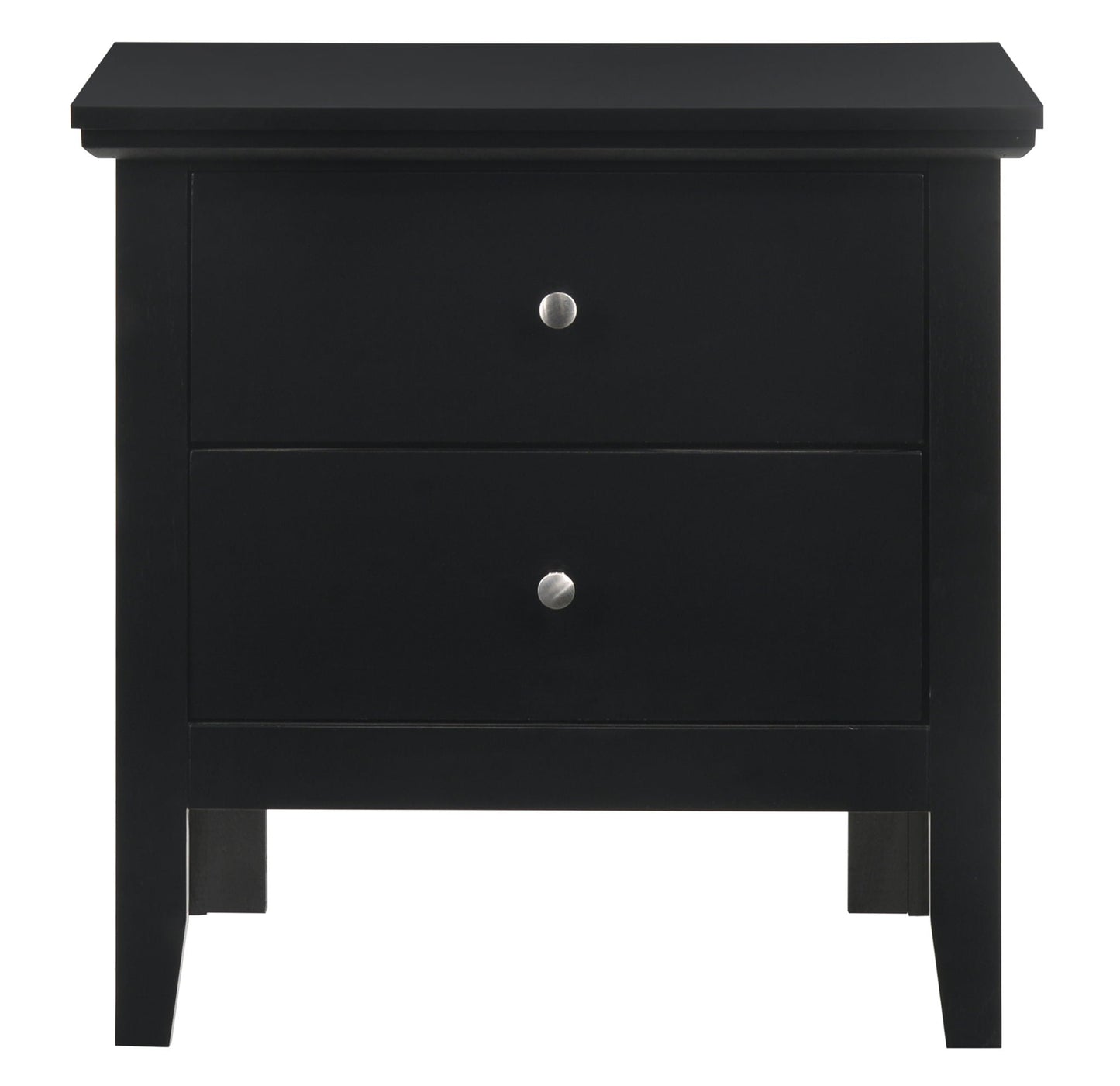 English Dovetailed Drawers Nightstand