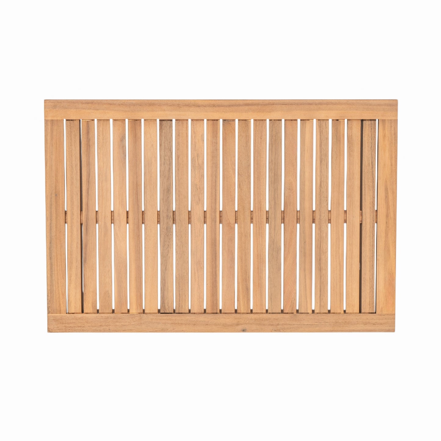 Outdoor 2pc Acacia Wood and Rope Patio Chat Set