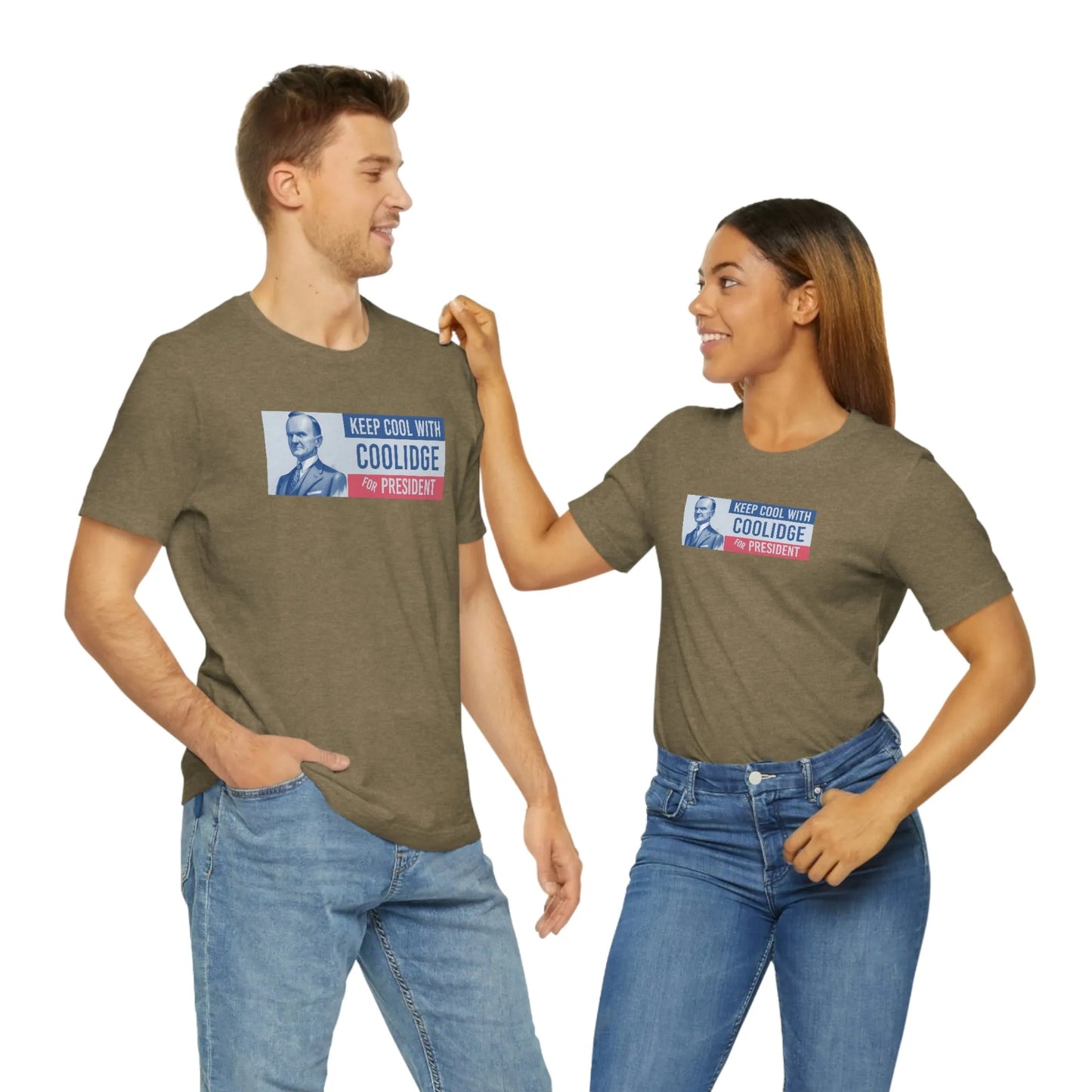 Keep Cool With Coolidge For President Calvin Coolidge T-Shirt