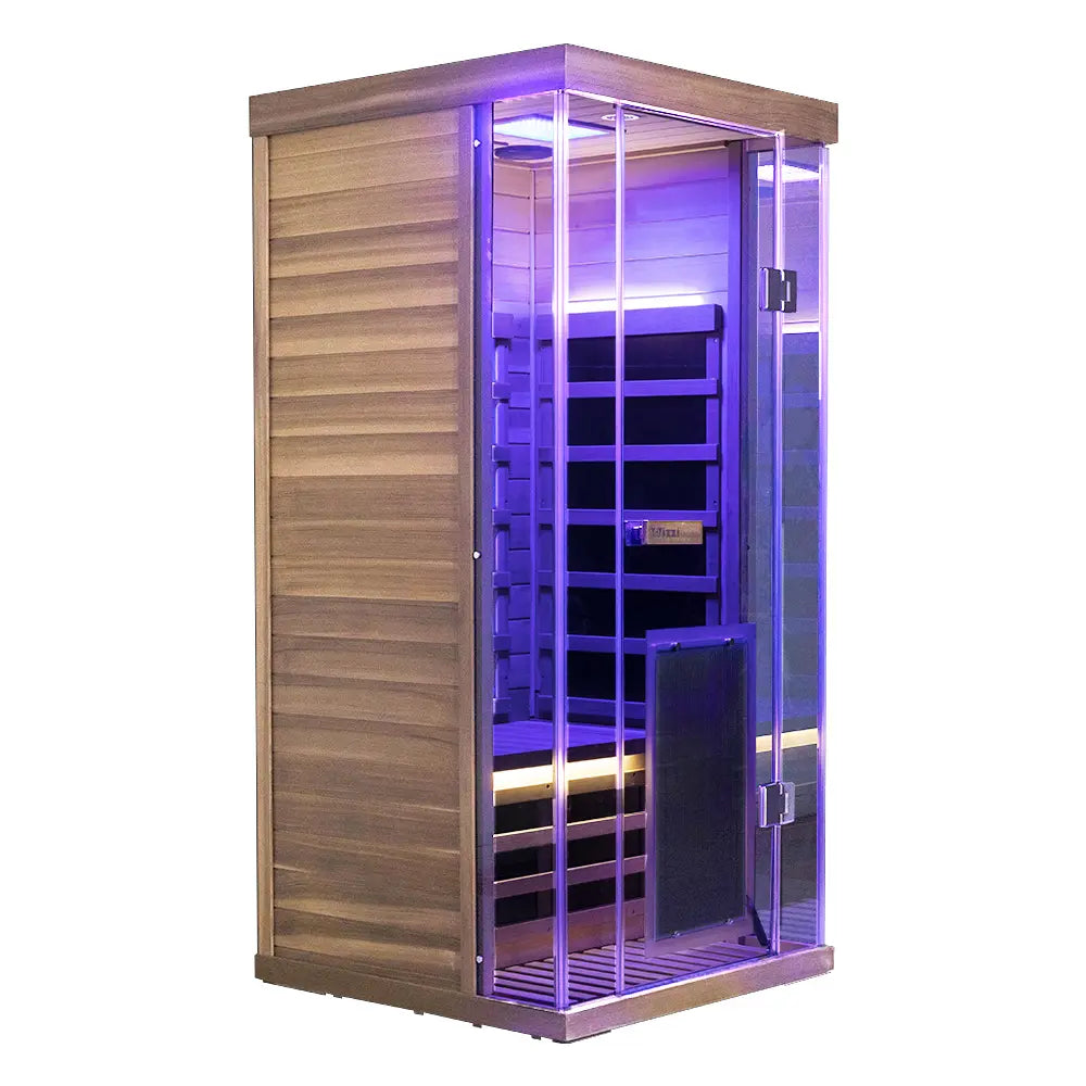 Wizzisauna SR01 1 Person Red Cedar Far Infrared Sauna *Pre-Order*